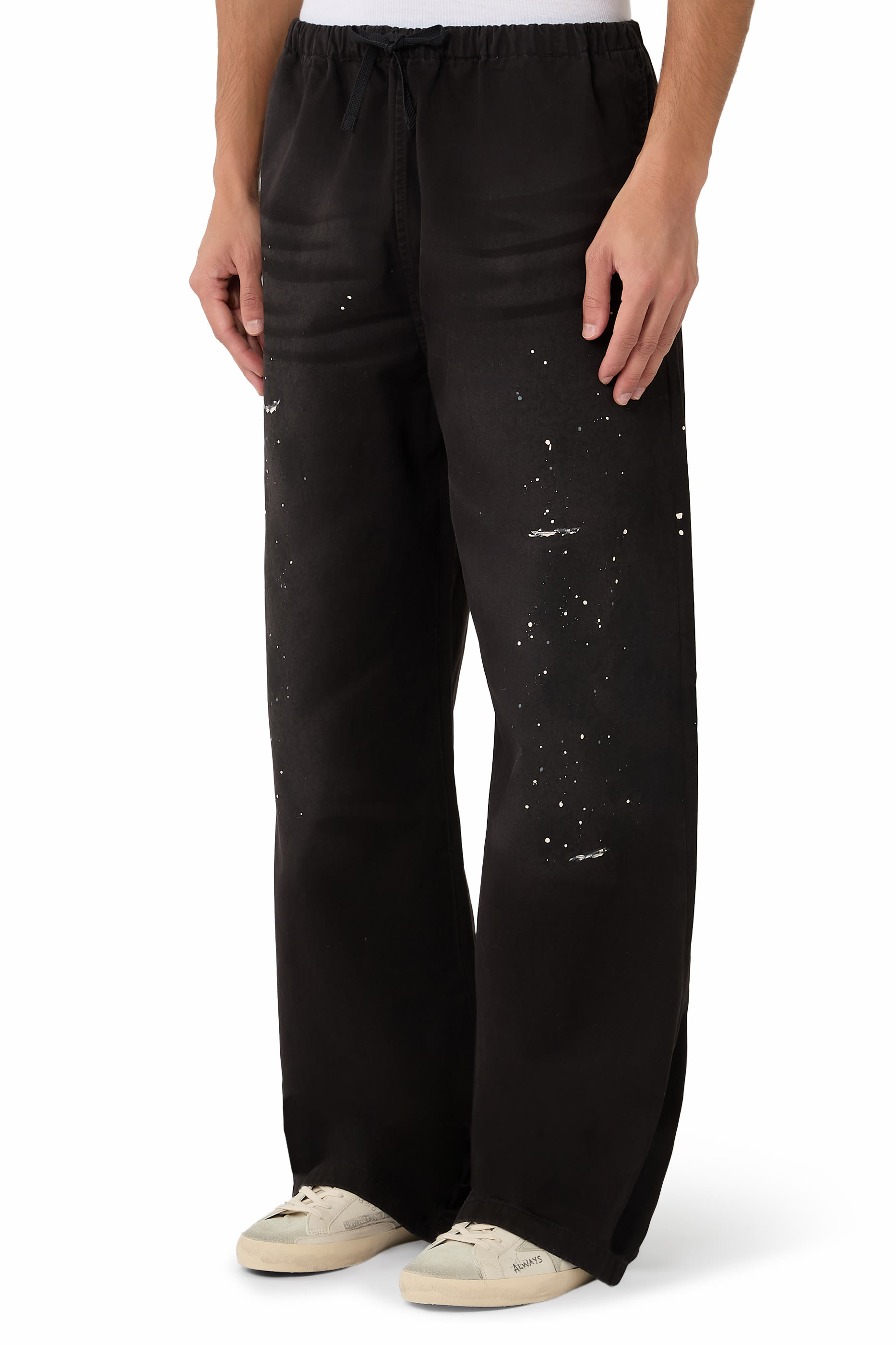Washed Cotton Trousers