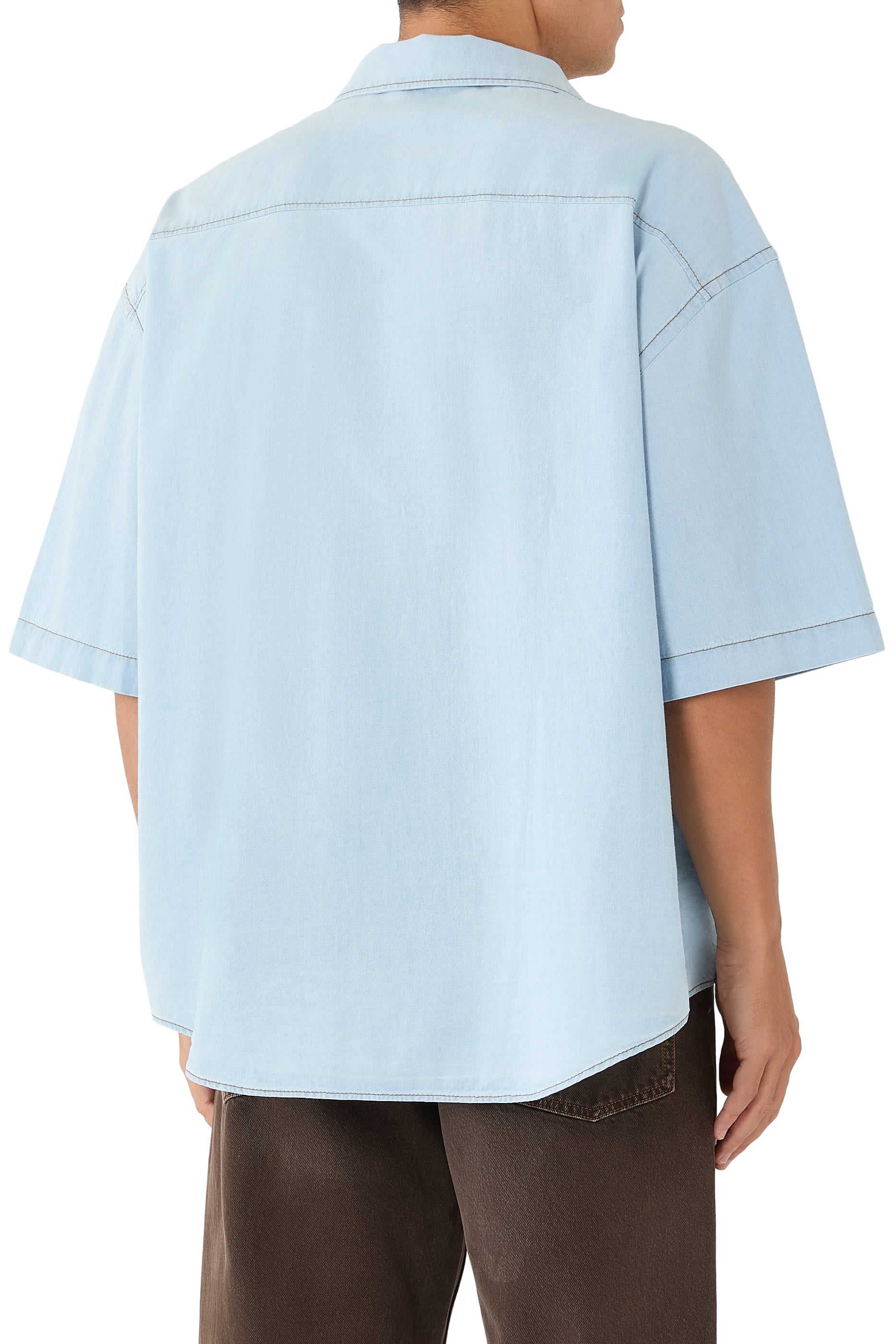 Boxy Short-Sleeve Shirt