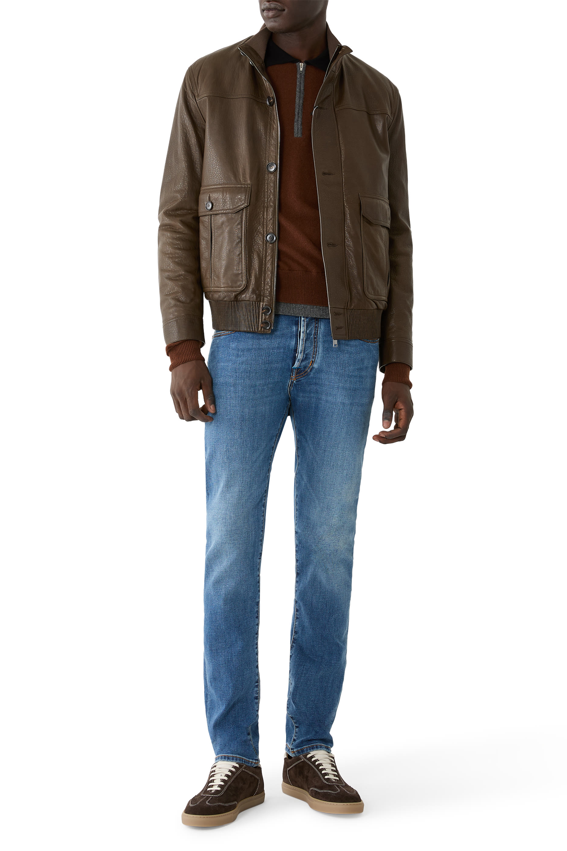  Bard Fast Regular-Slim 5 Pocket Jeans