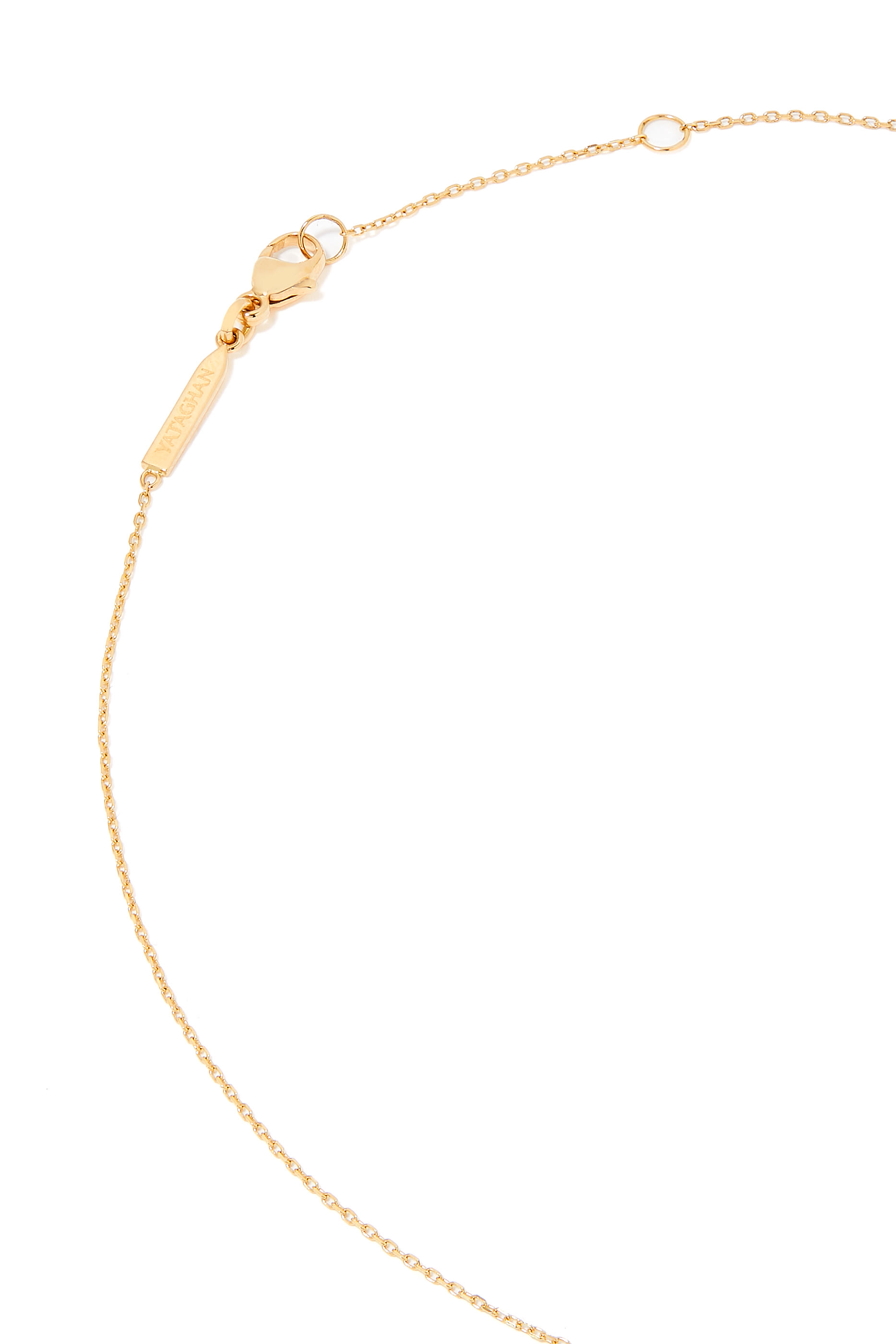Hurriyah Butterfly XS Pendant, 18k Yellow Gold & Diamonds