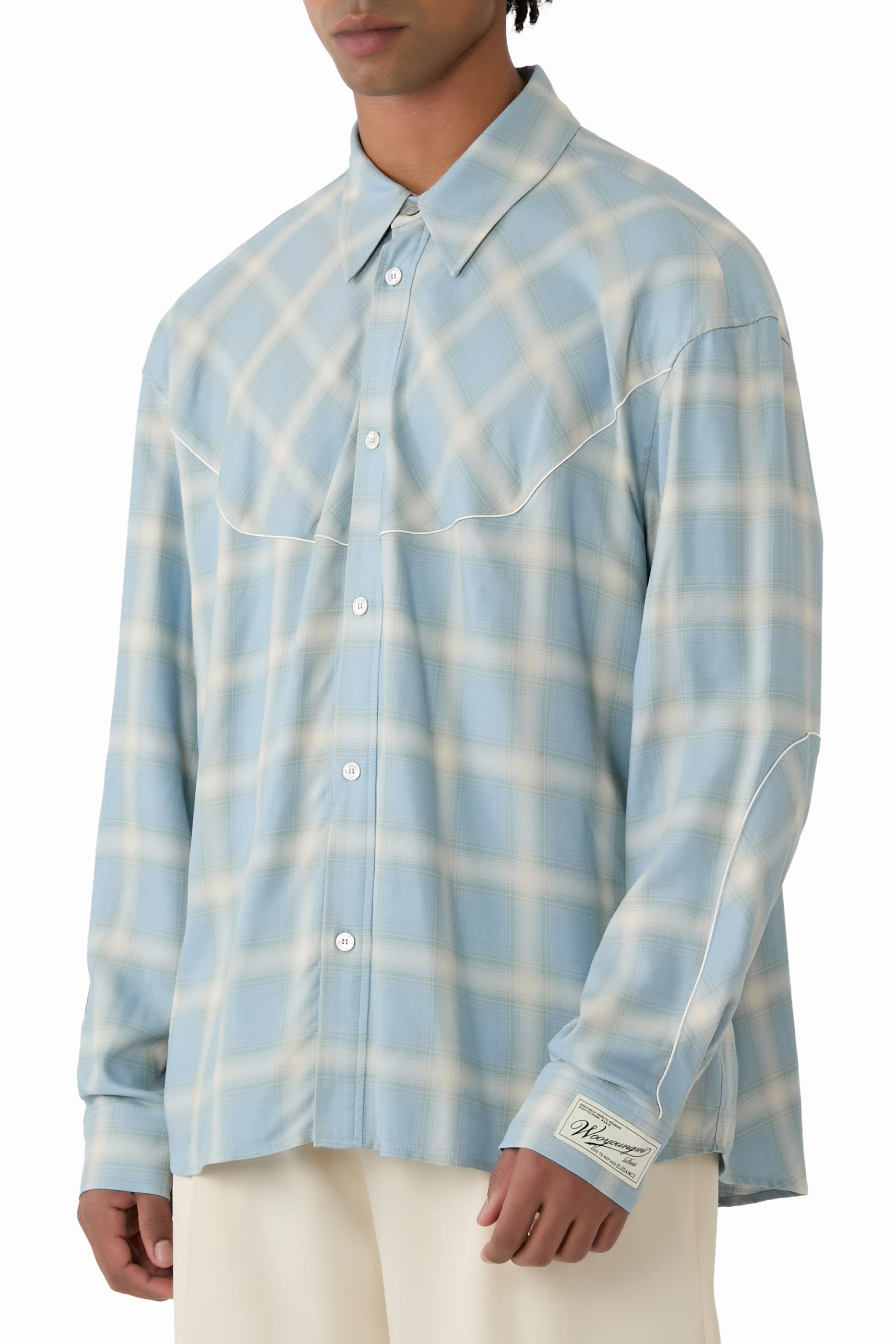 Plaid Long Sleeves Shirt