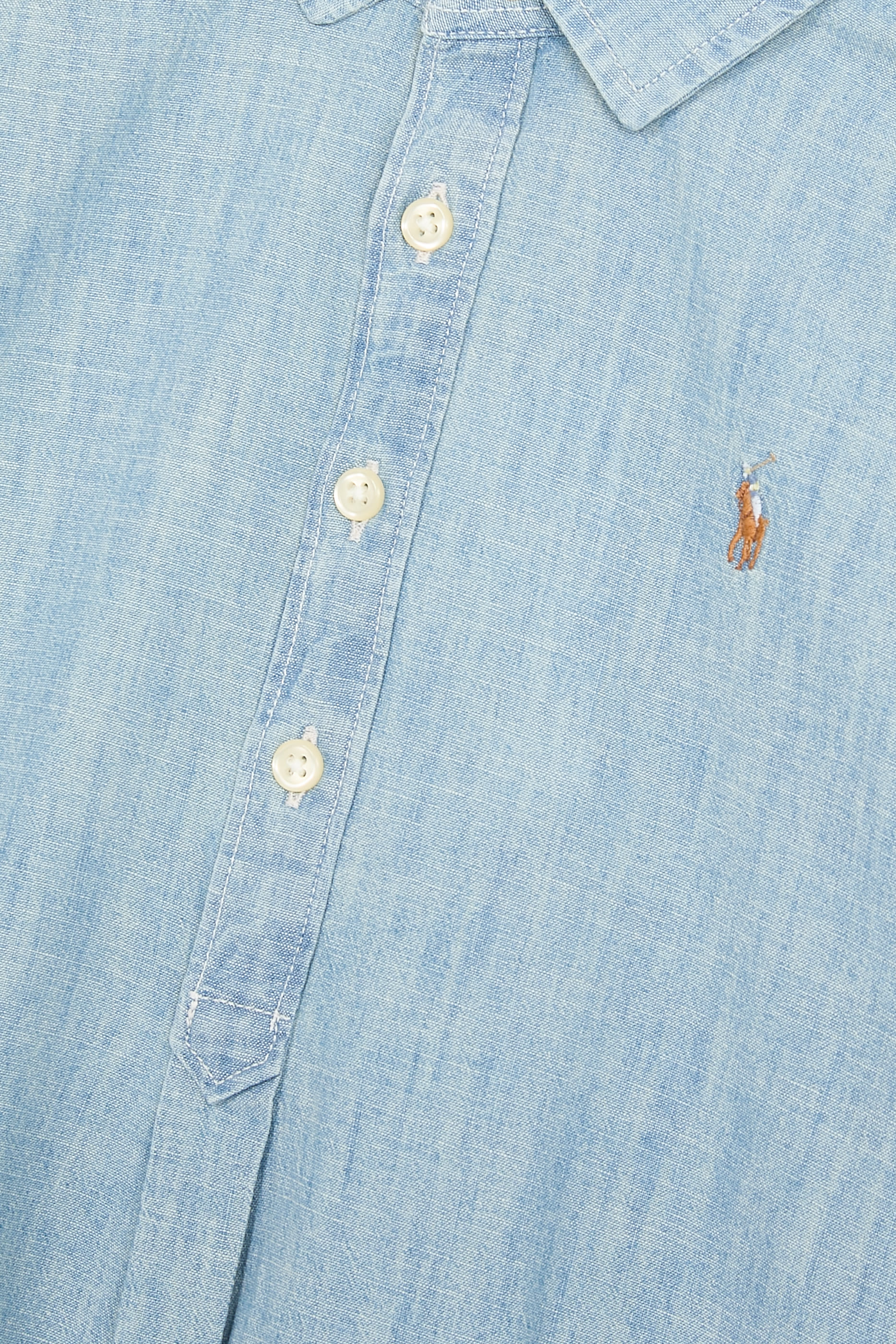 Kids Polo Pony-Embroidered Button-Down Shirt