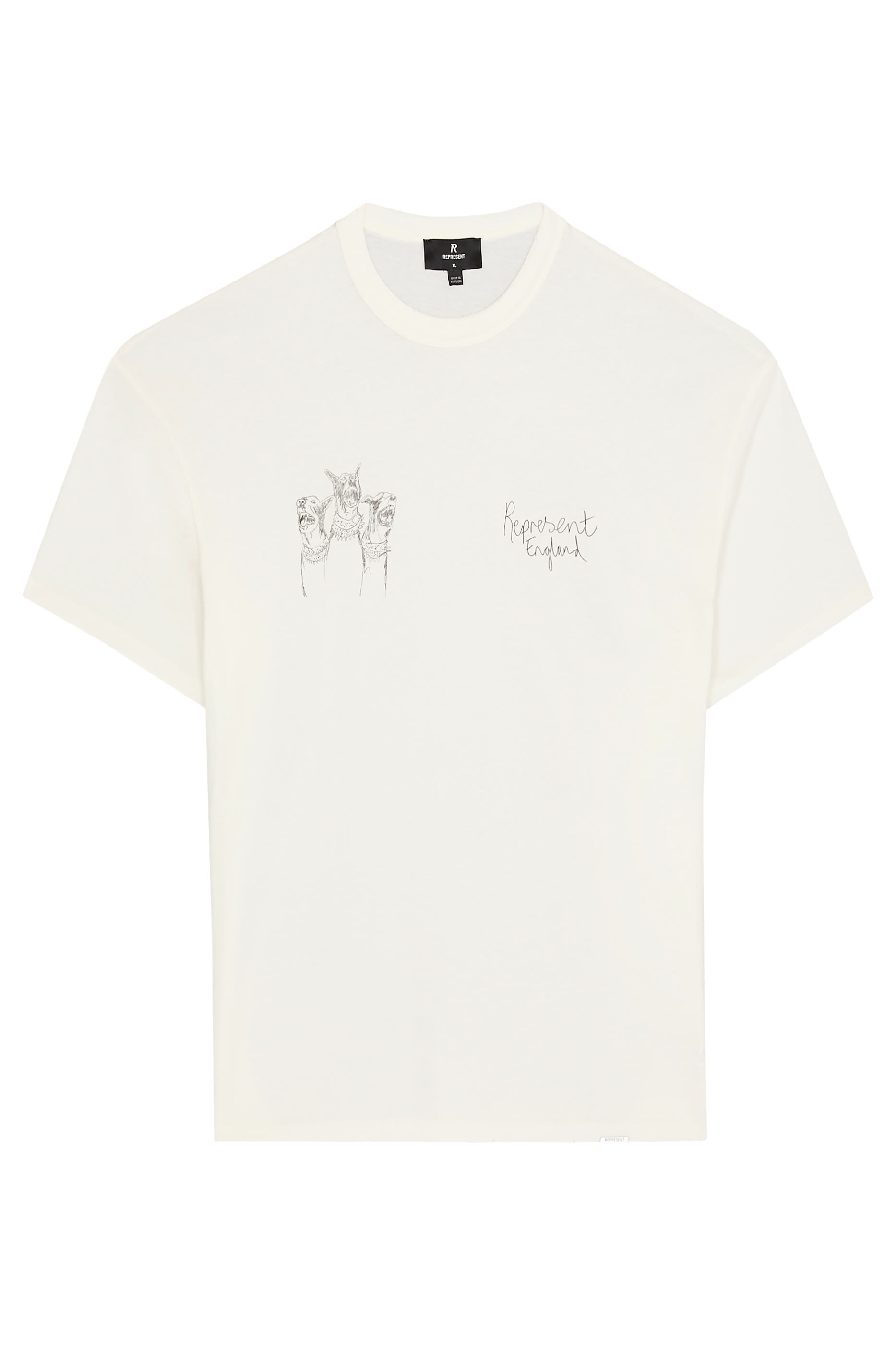 Hand-Drawn Thoroughbred Graphic-Print T-Shirt