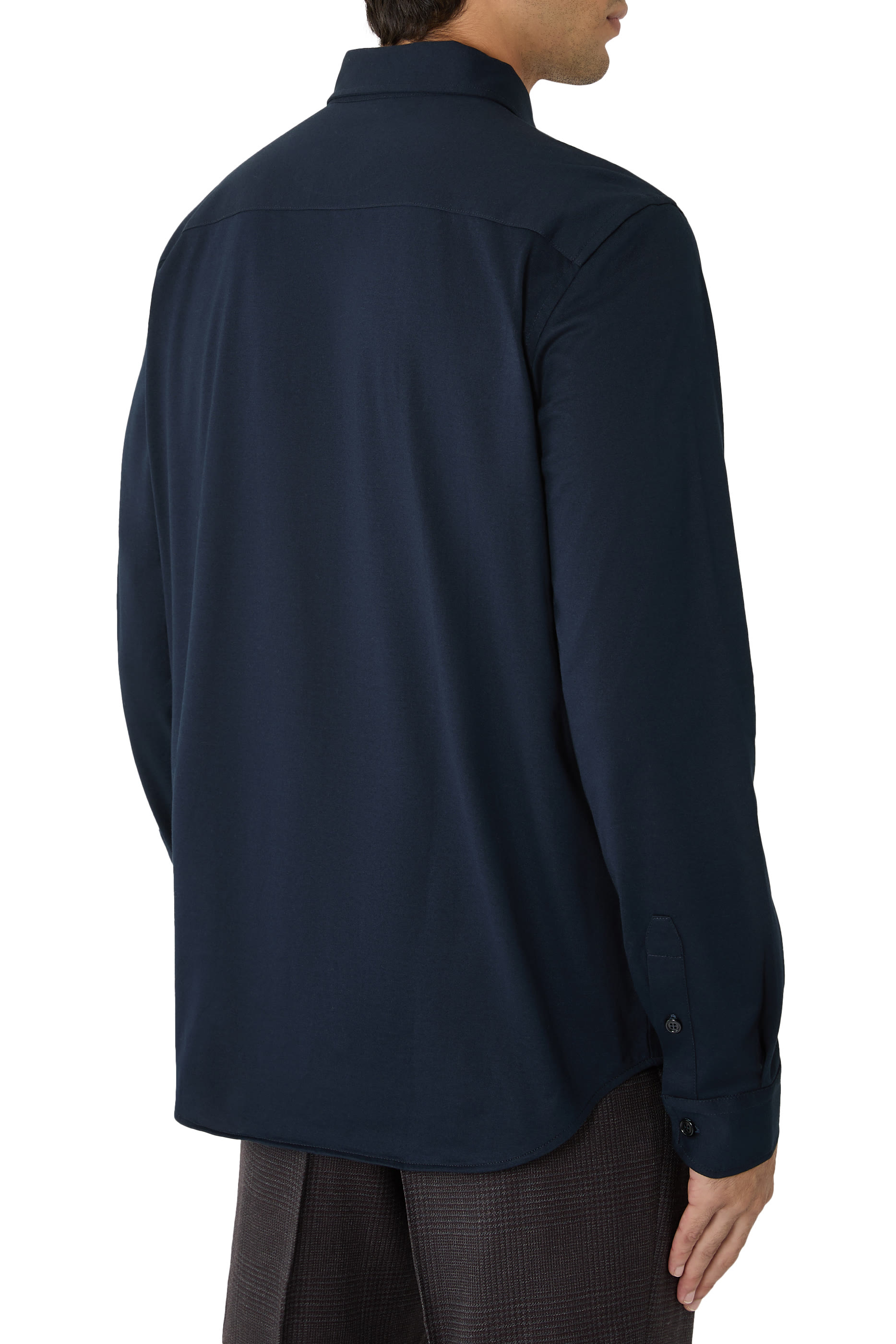 Button-Up Long Sleeves Shirt