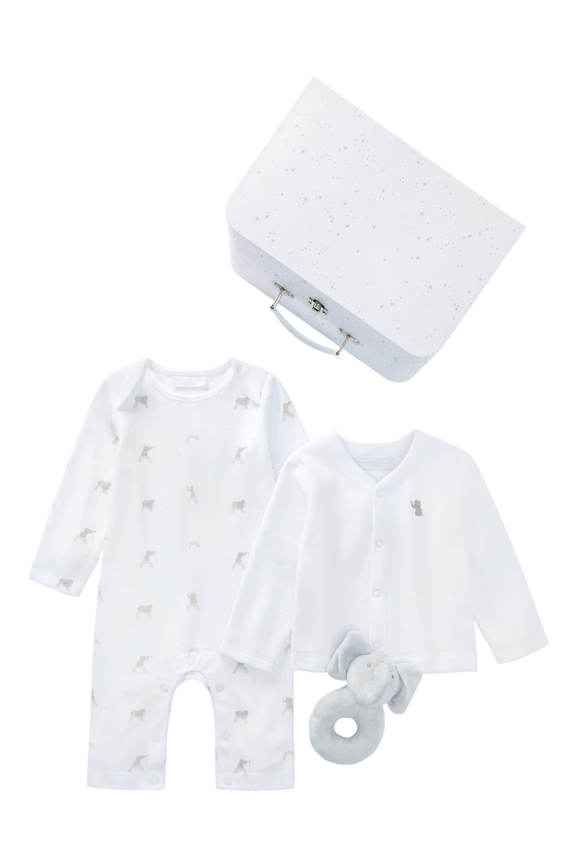 Kids Little Elephant Gift Set Organic Cotton