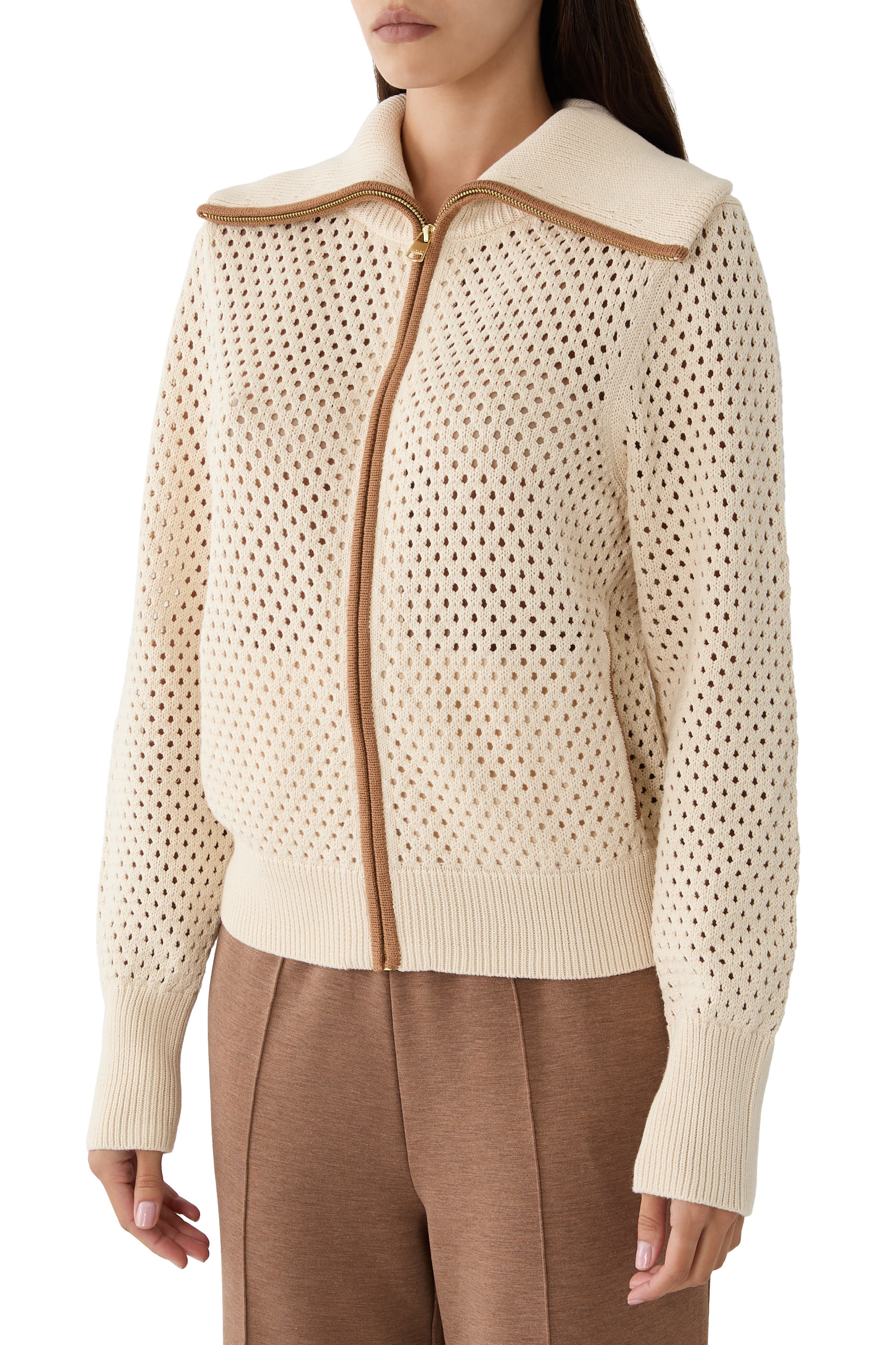Paula Zip-Through Knit Jacket 