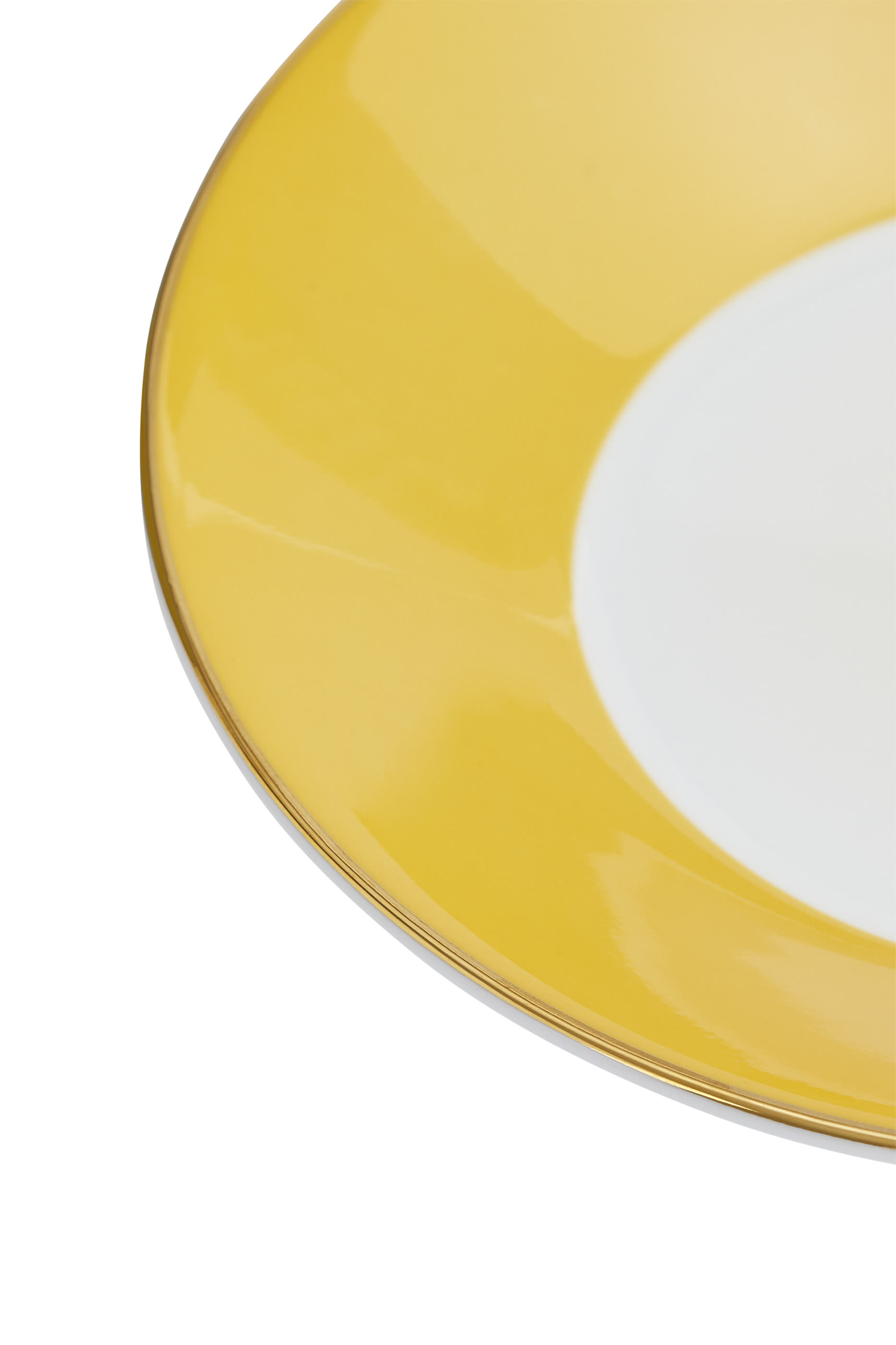 Wonderlust Yellow Tonquin Teacup & Saucer