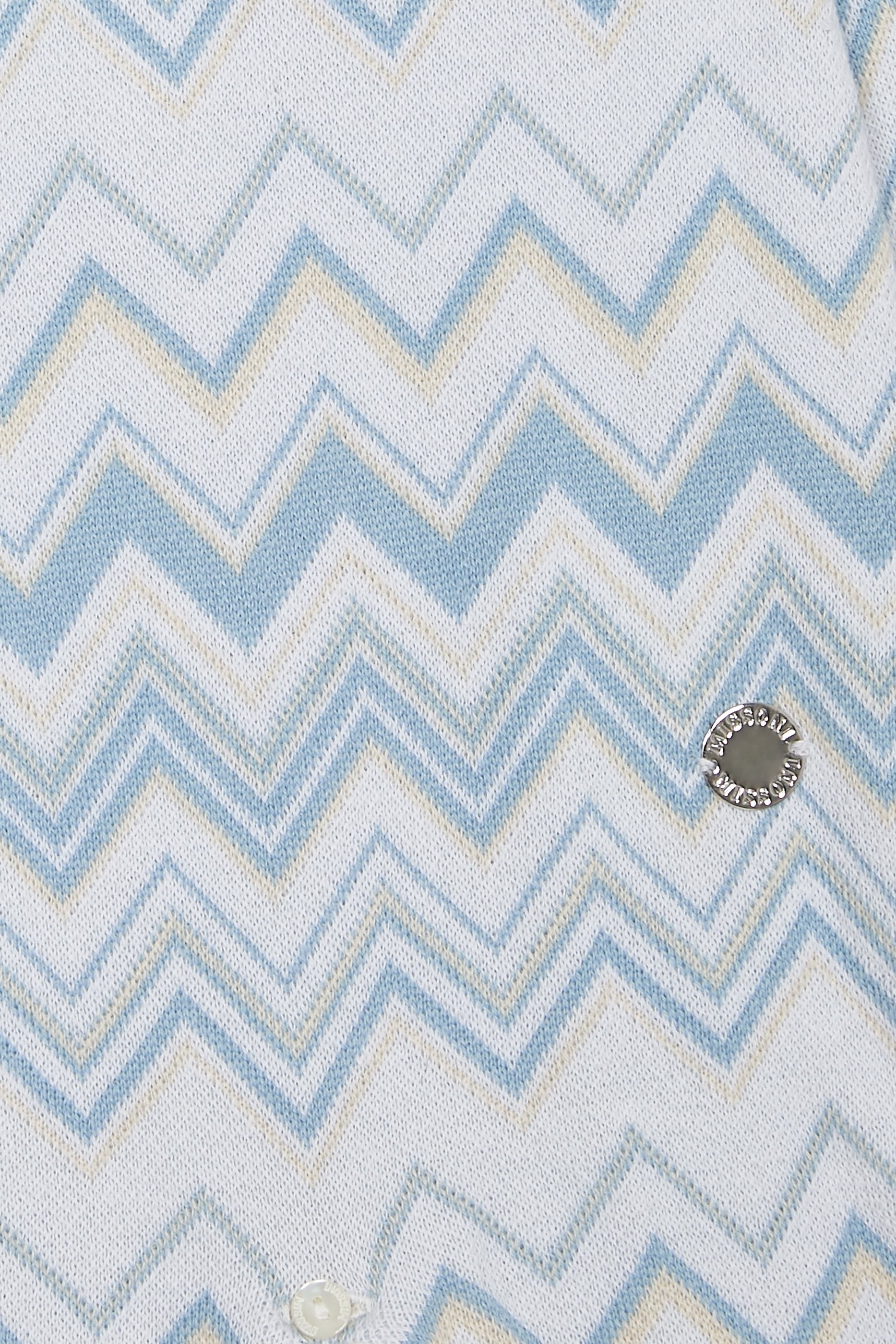 Kids Zig Zag Jersey Knit Babygrow and Hat Set