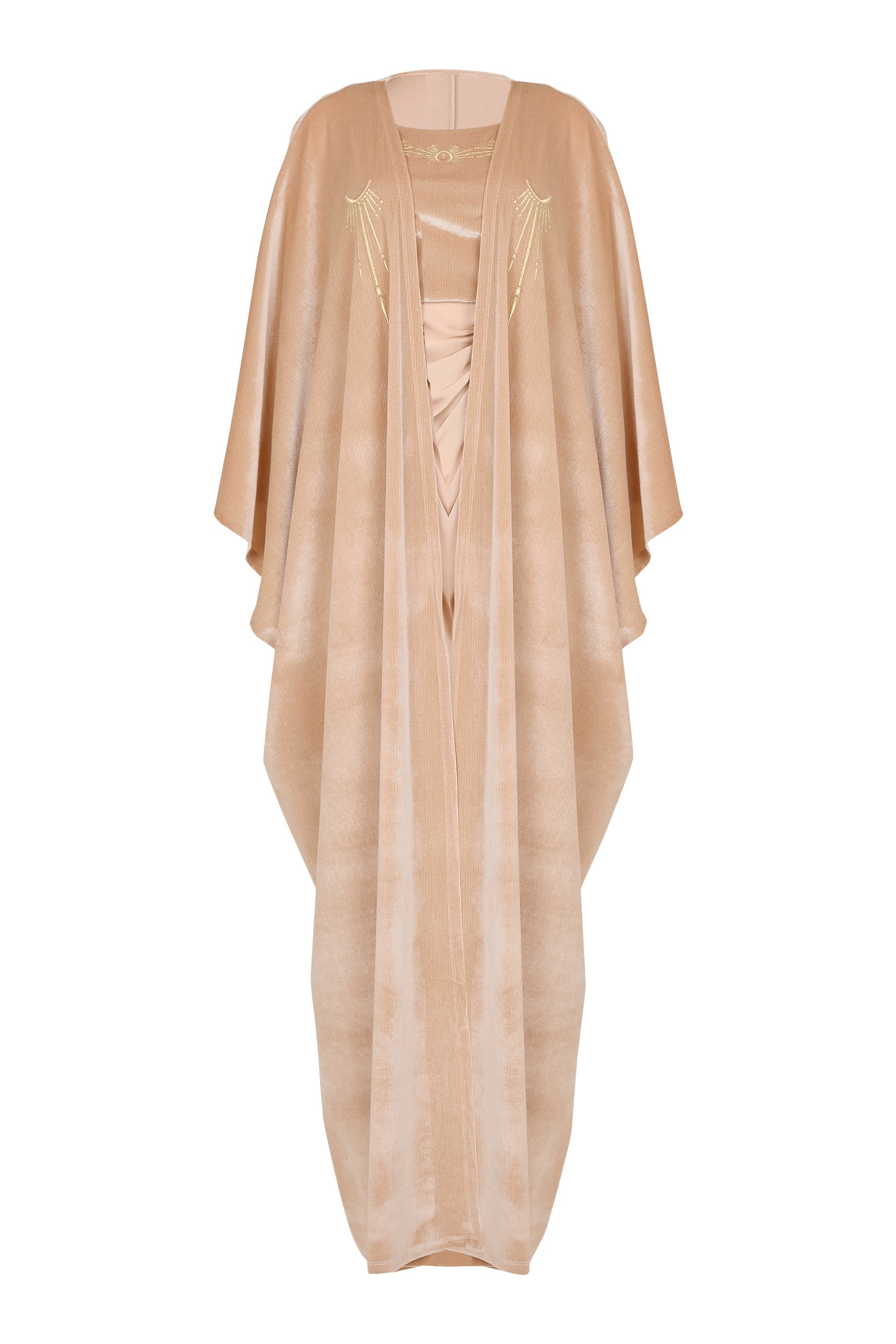  Velvet Wrapped Kaftan