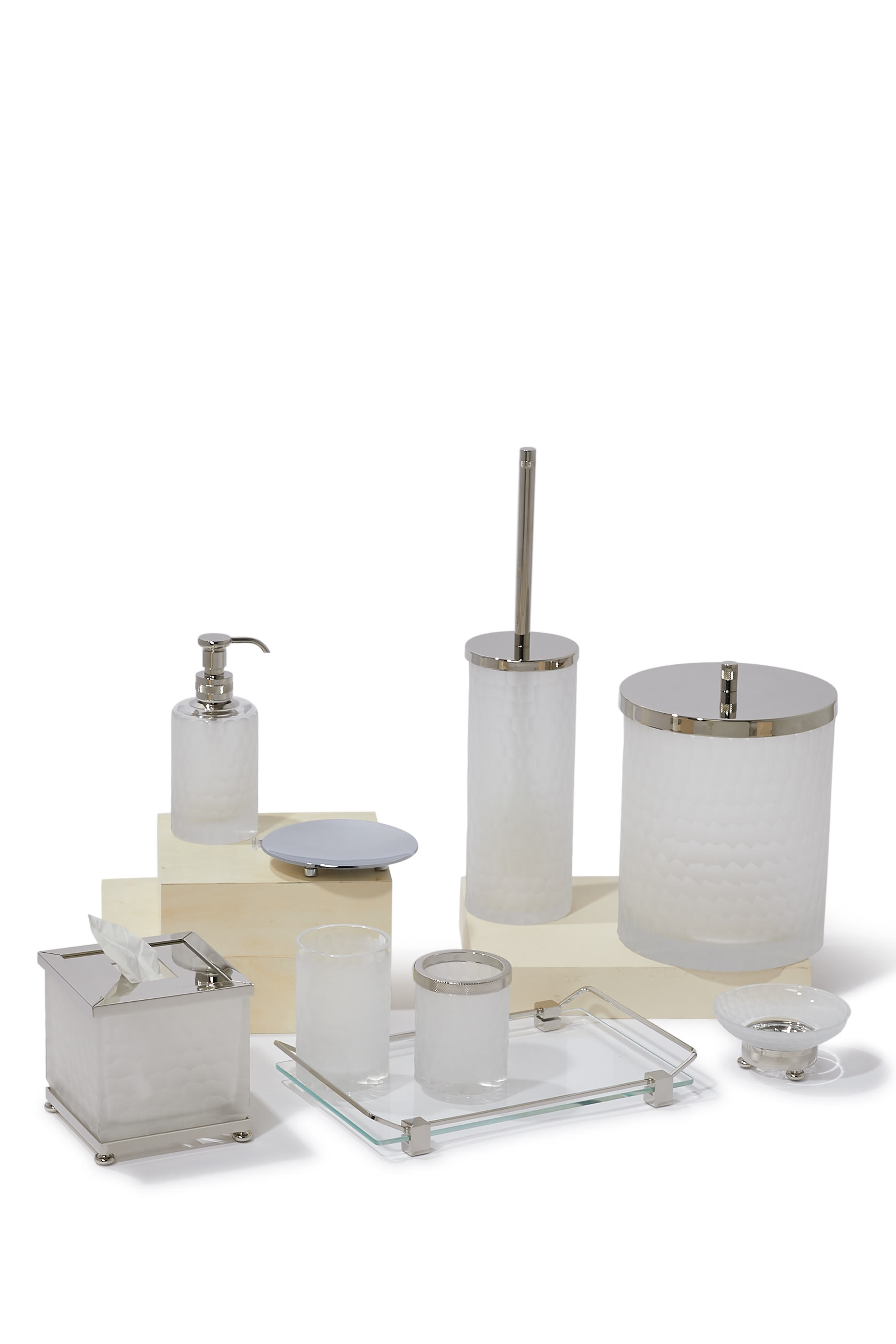 Silver Honeycomb Tray