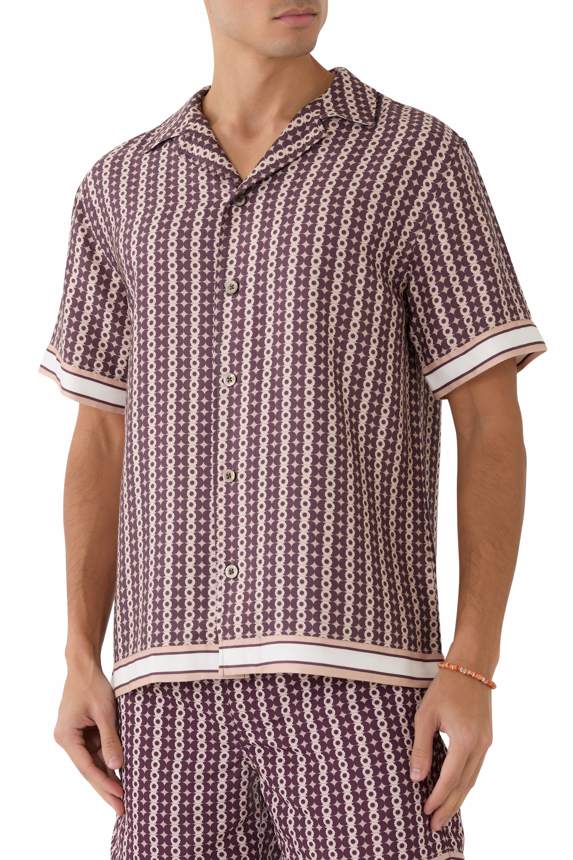 Pressoa Printed Woven Shirt