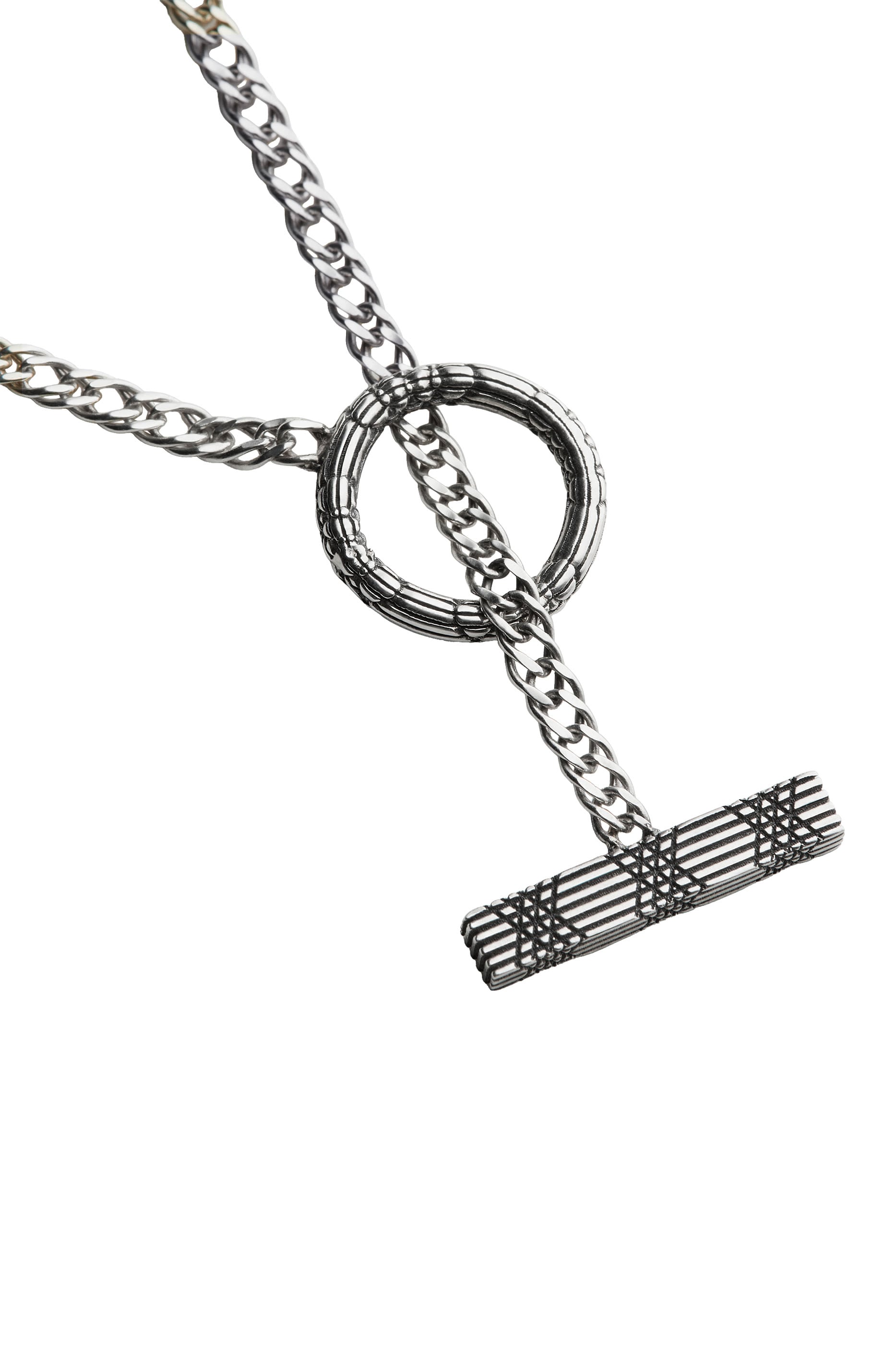 Veneta Chain Necklace, Sterling Silver