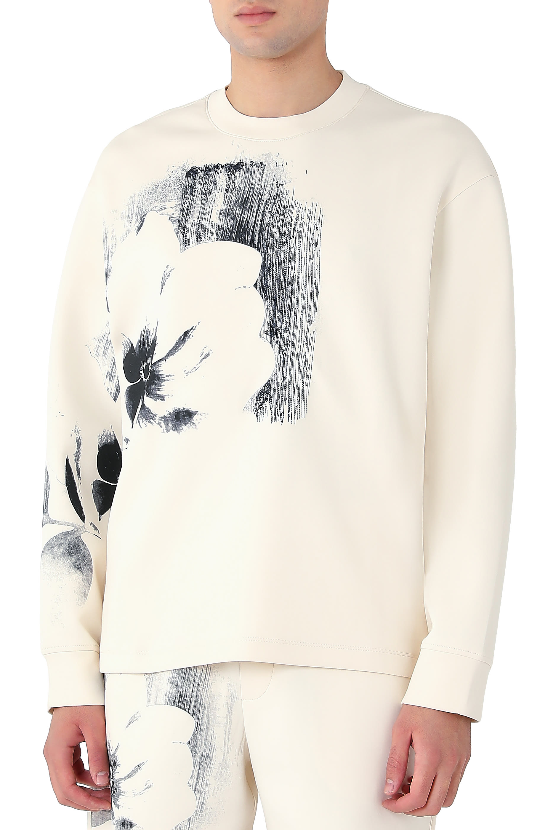 Artful Print Sweatshirt