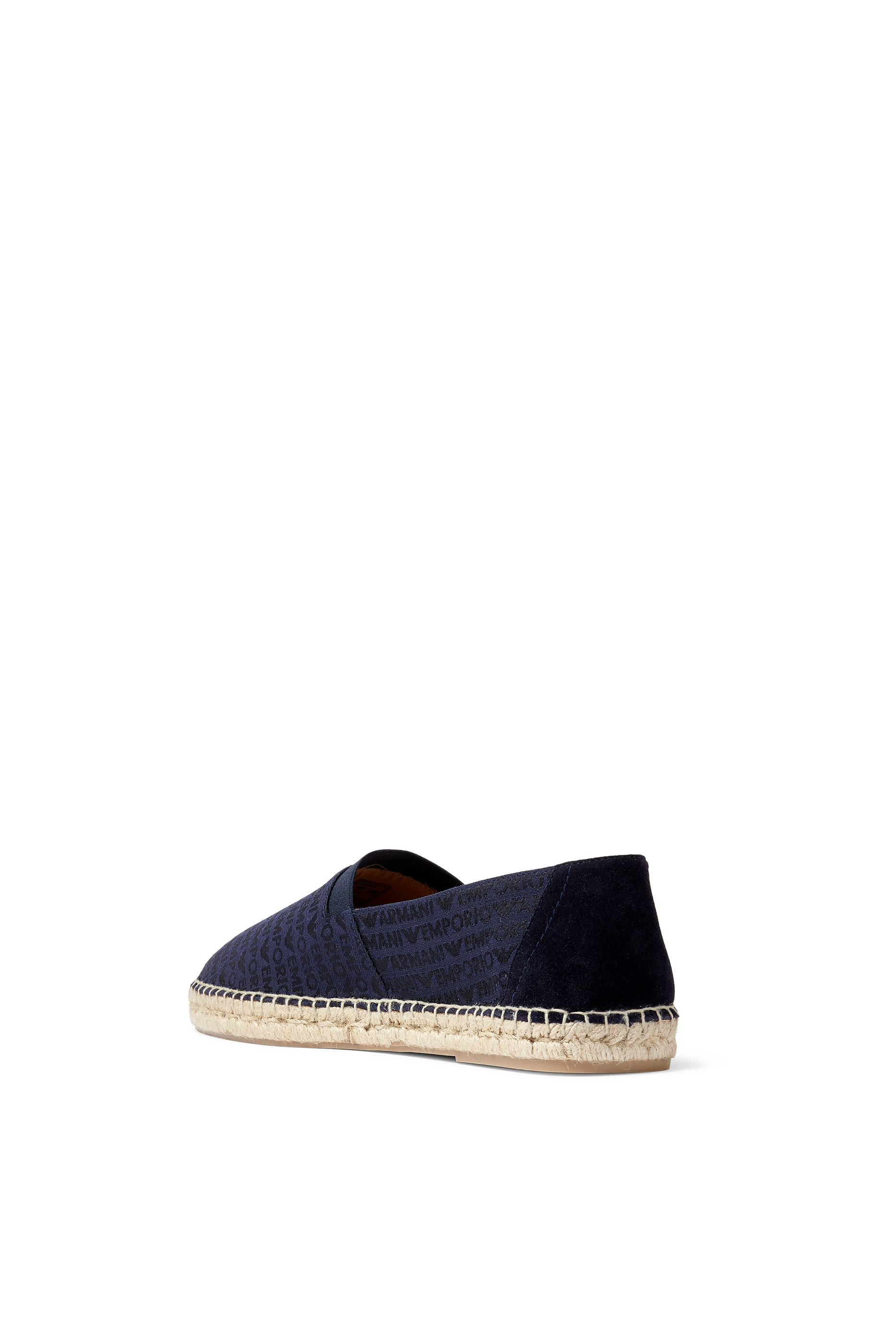 Jacquard Logo Espadrilles