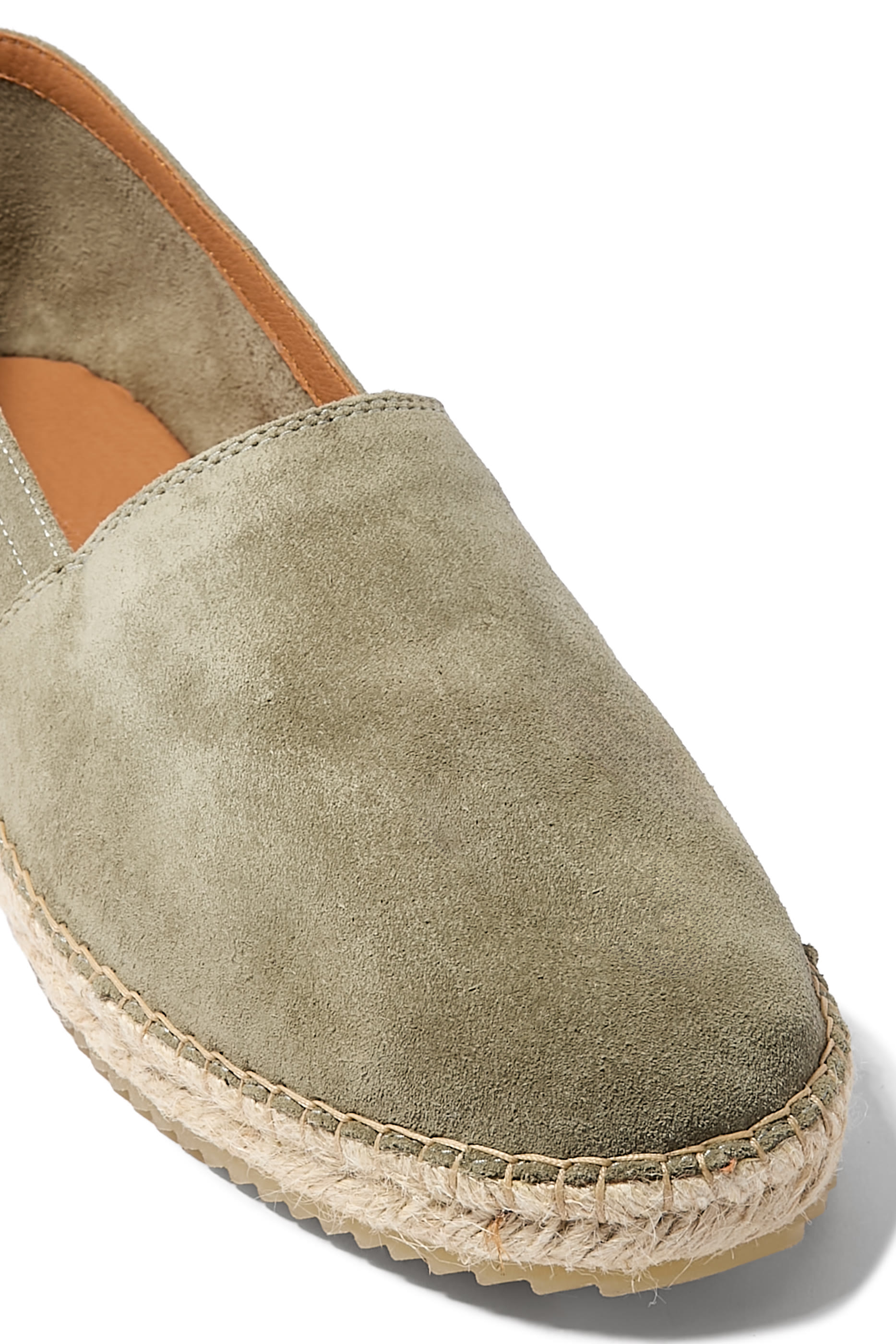 H&eacute;lio Suede Espadrilles