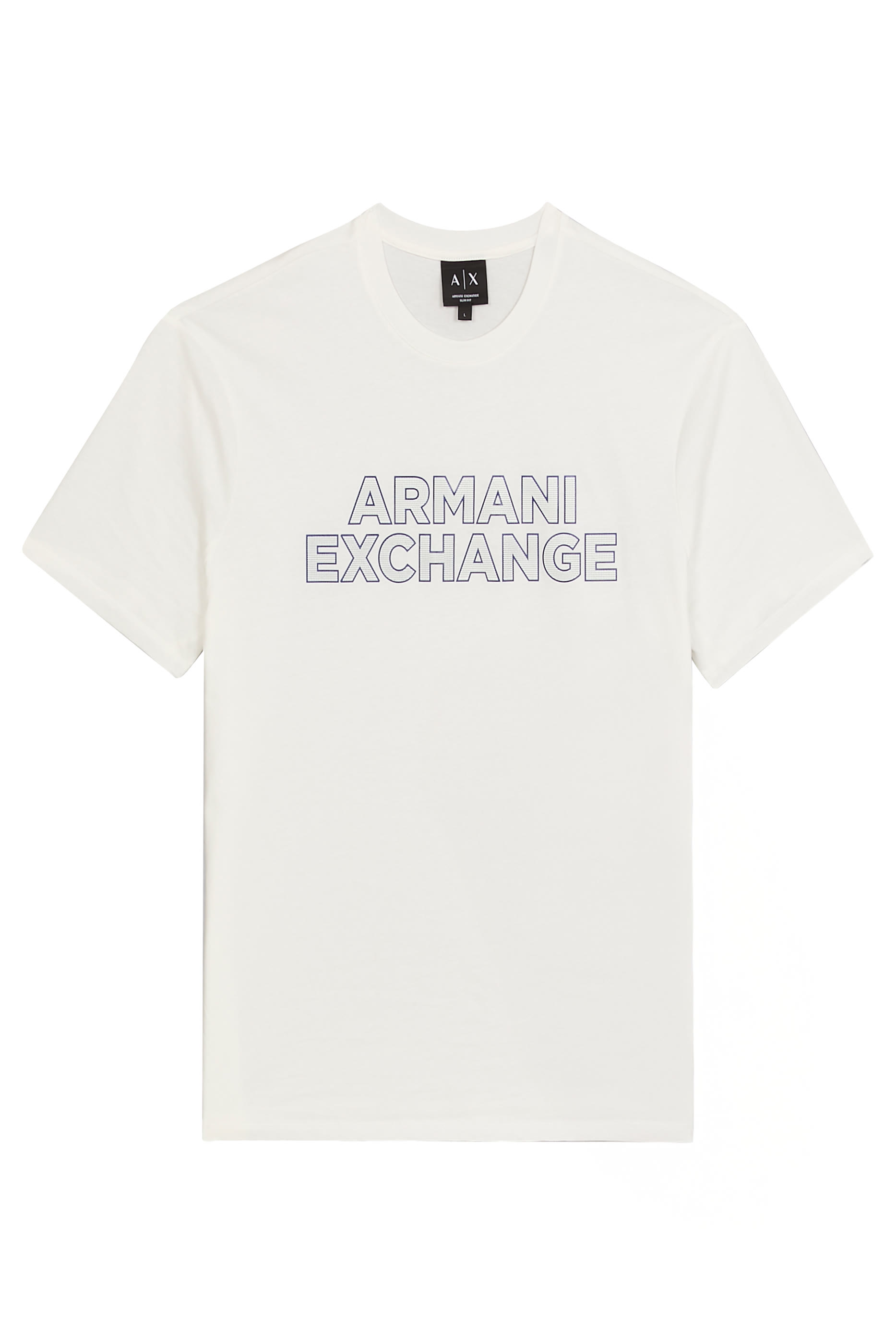 AX Logo Cotton T-Shirt