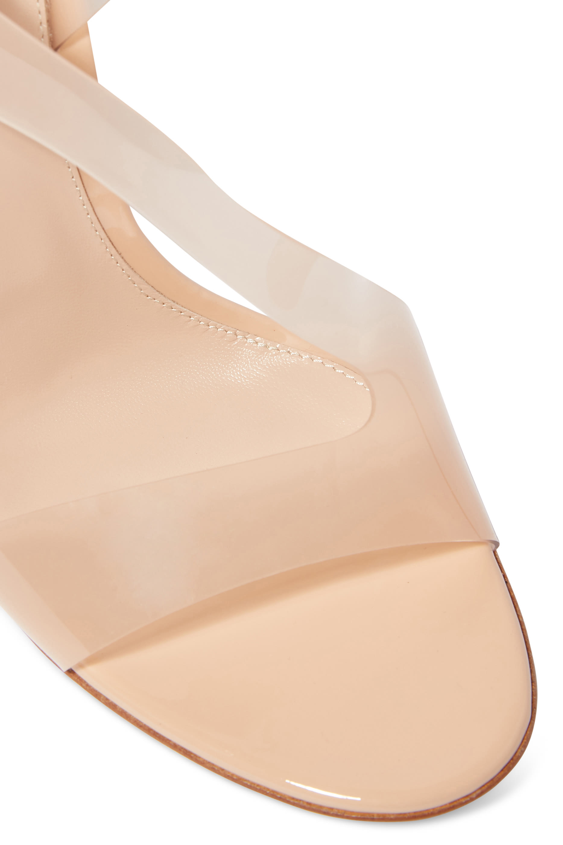 Metropolis 105 Plexi Asymmetrical Sandals