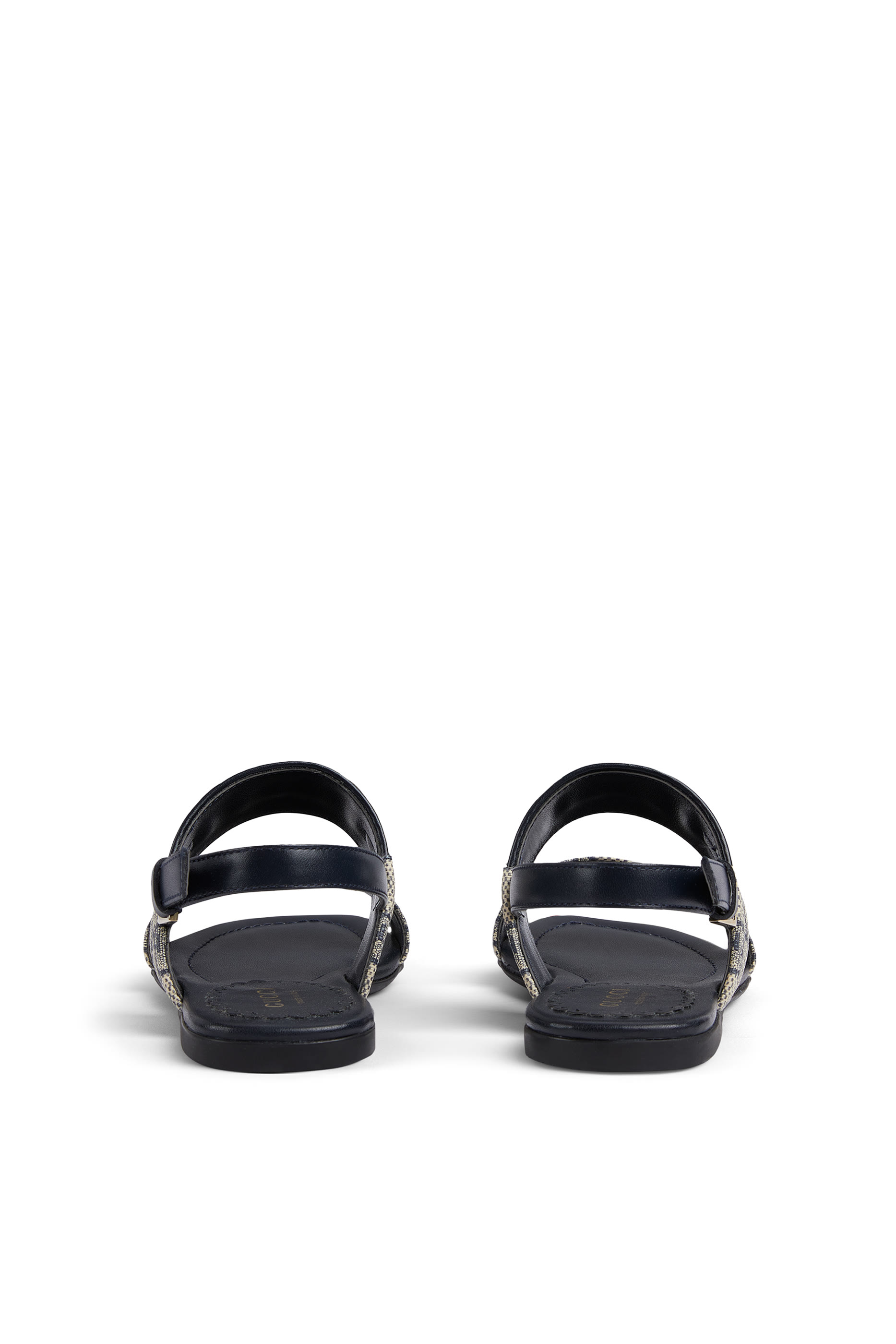 Kids Web and Horsebit Detail Sandals