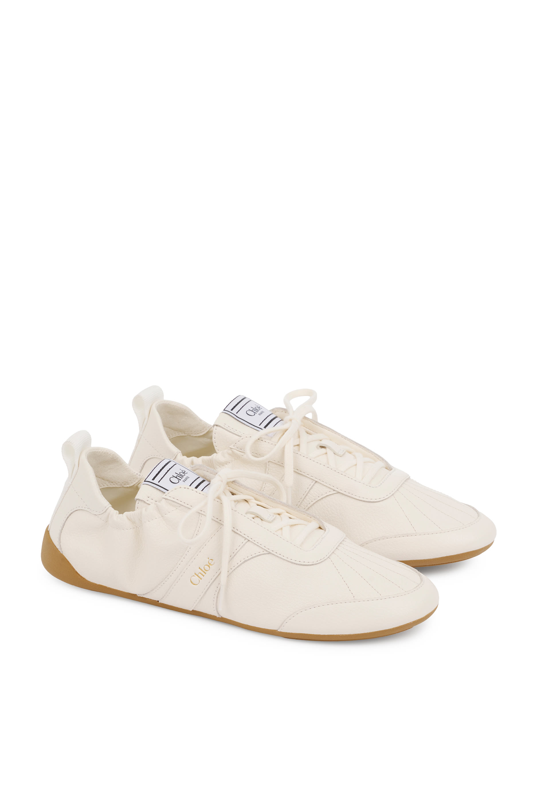 Logo Lace-Up Sneakers