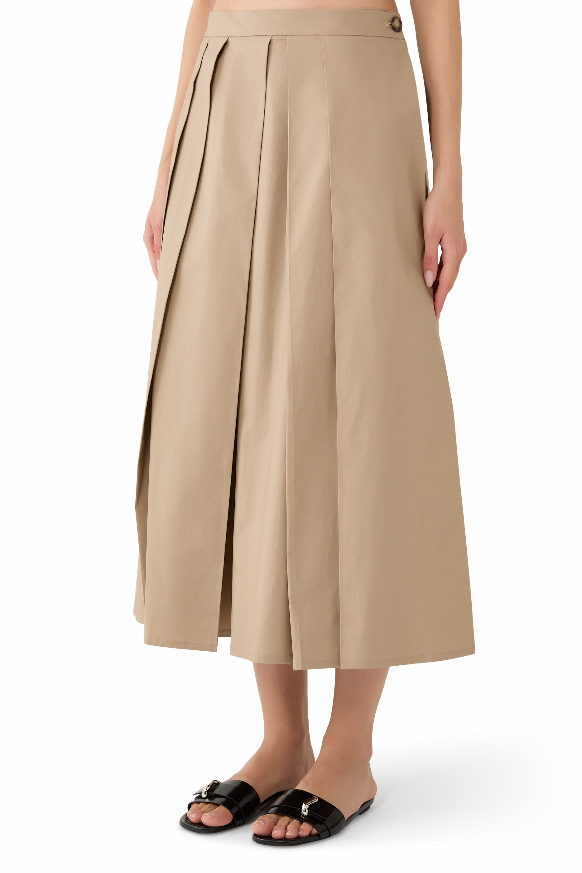 Eagle Club Pleated Skirt