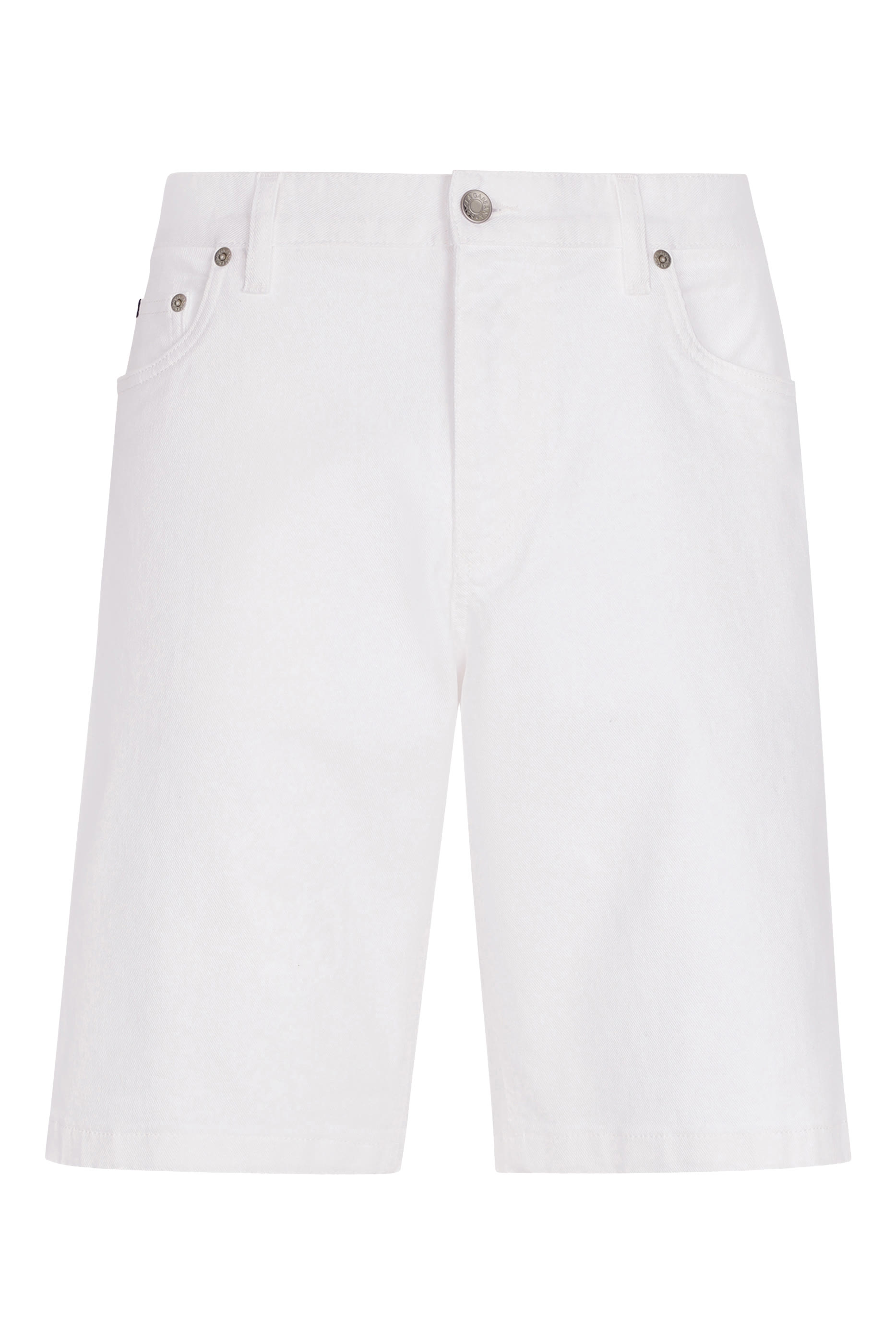 Stretch Denim Shorts