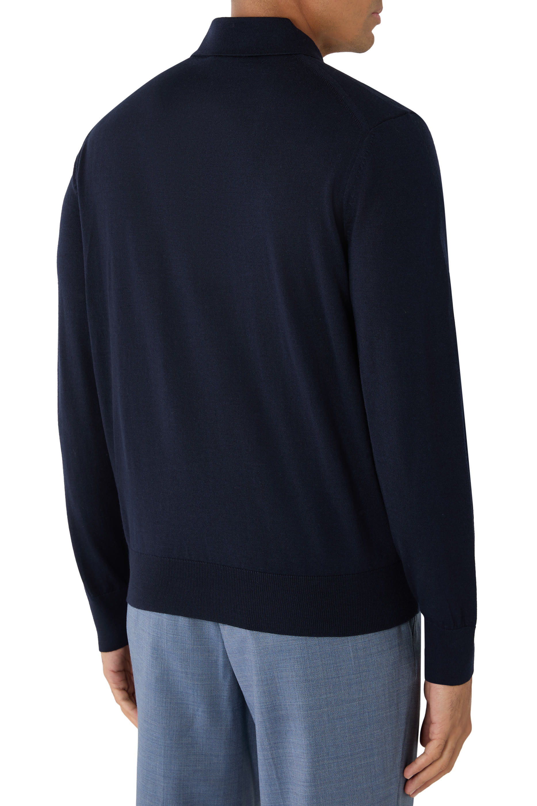 H-Lancione Long Sleeves Polo