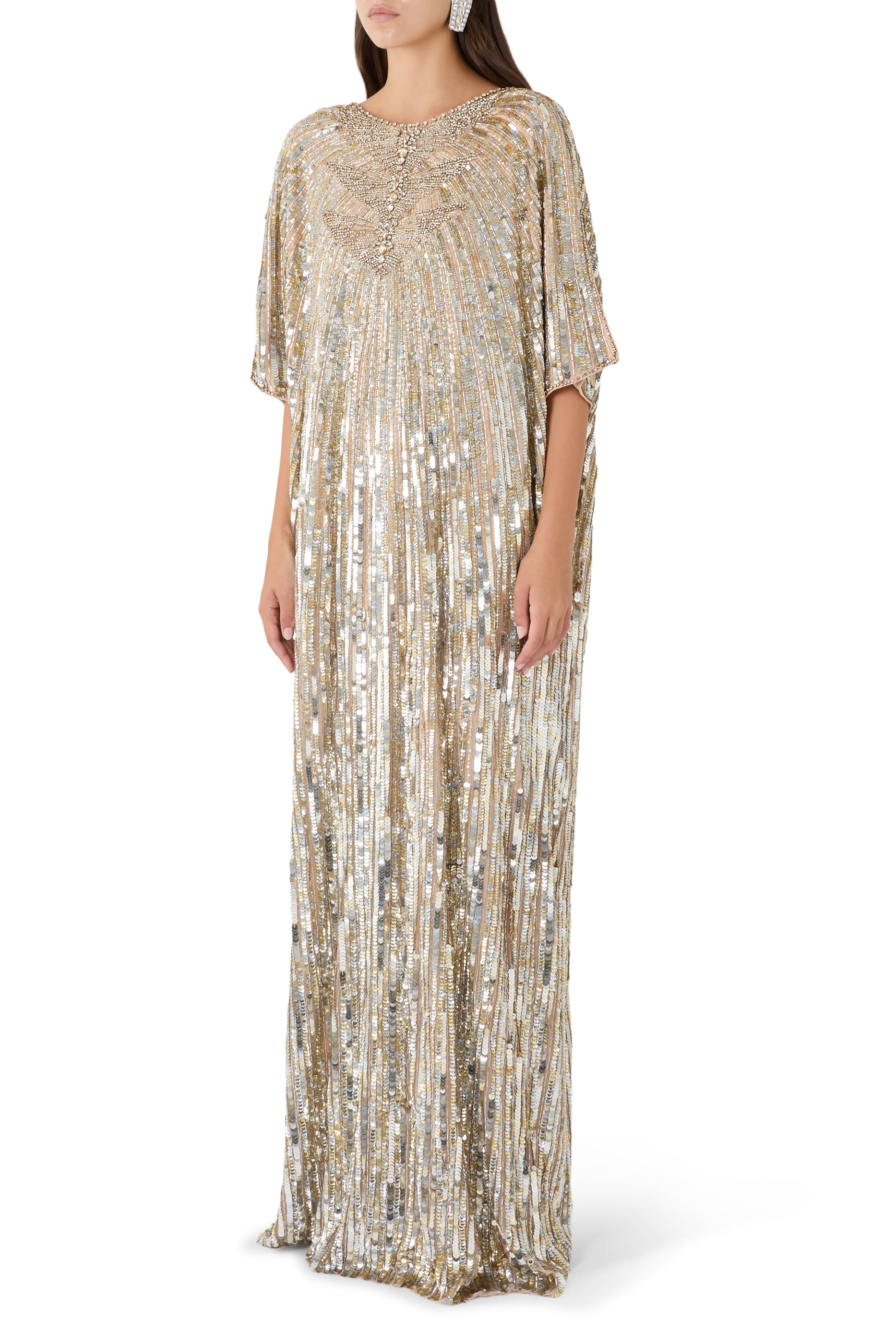 Desert Flower Evening Gown