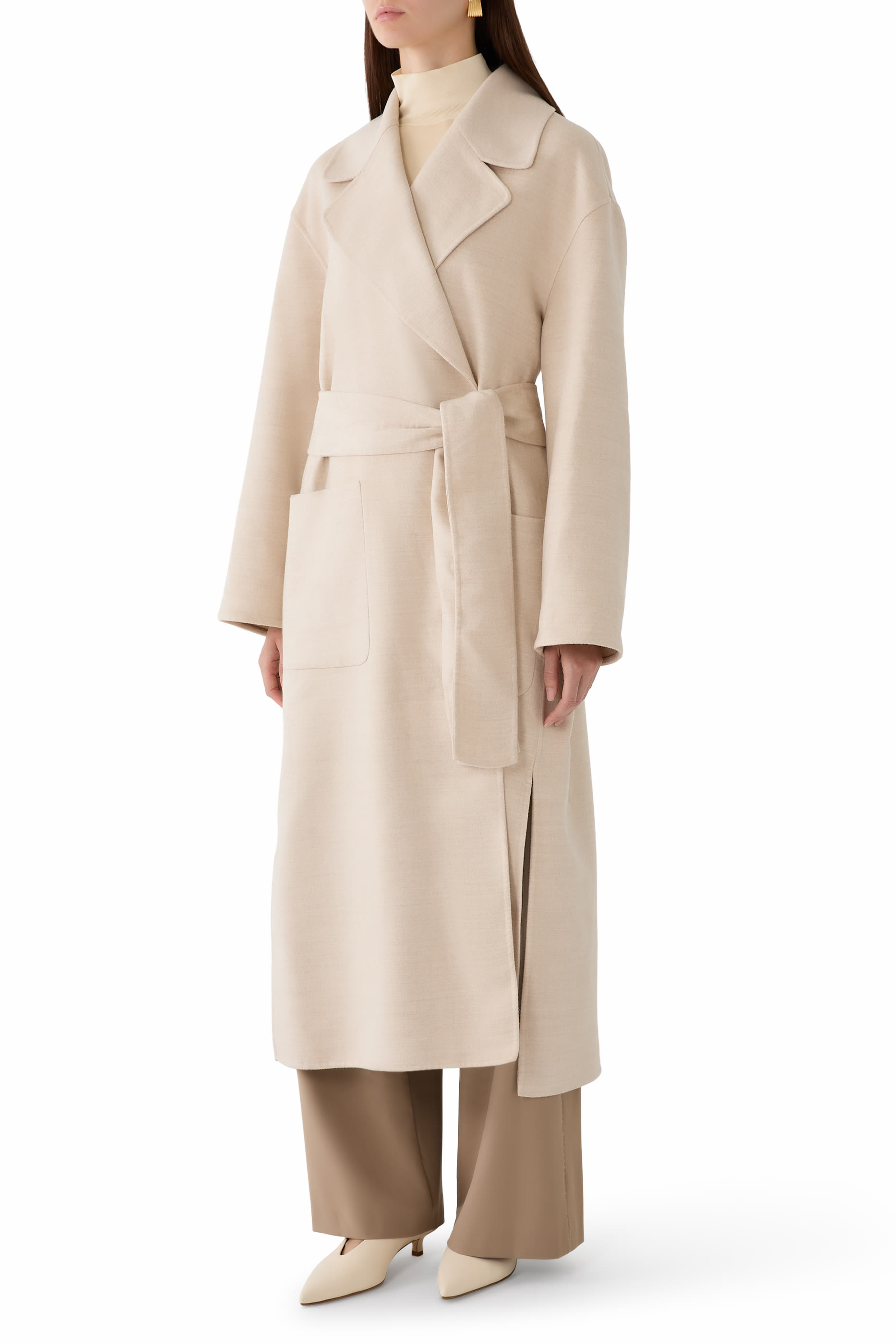 Double Wool Coat 