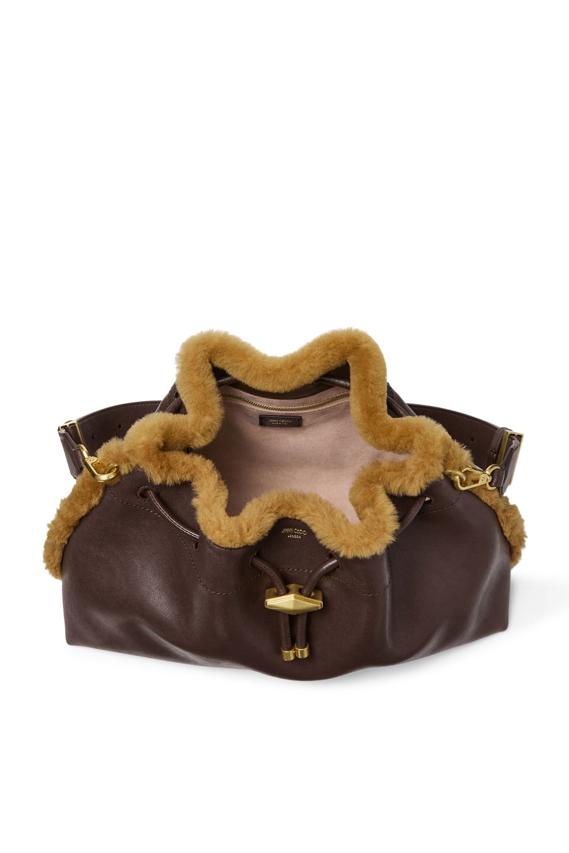 حقيبة كروس بودي برباط تضييق فرو