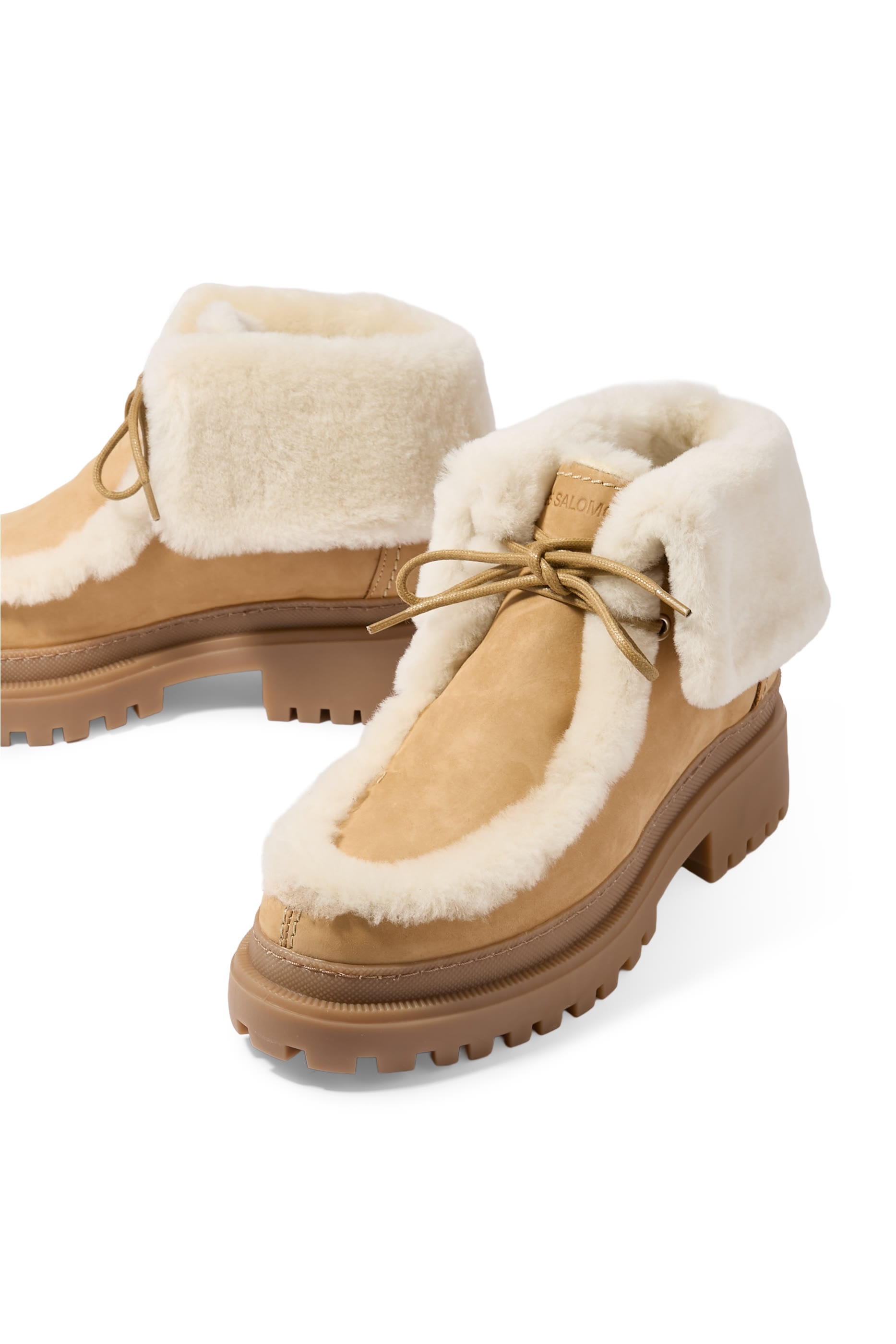  Suede and Brushed Merinillo Lambskin Ankle Boots 