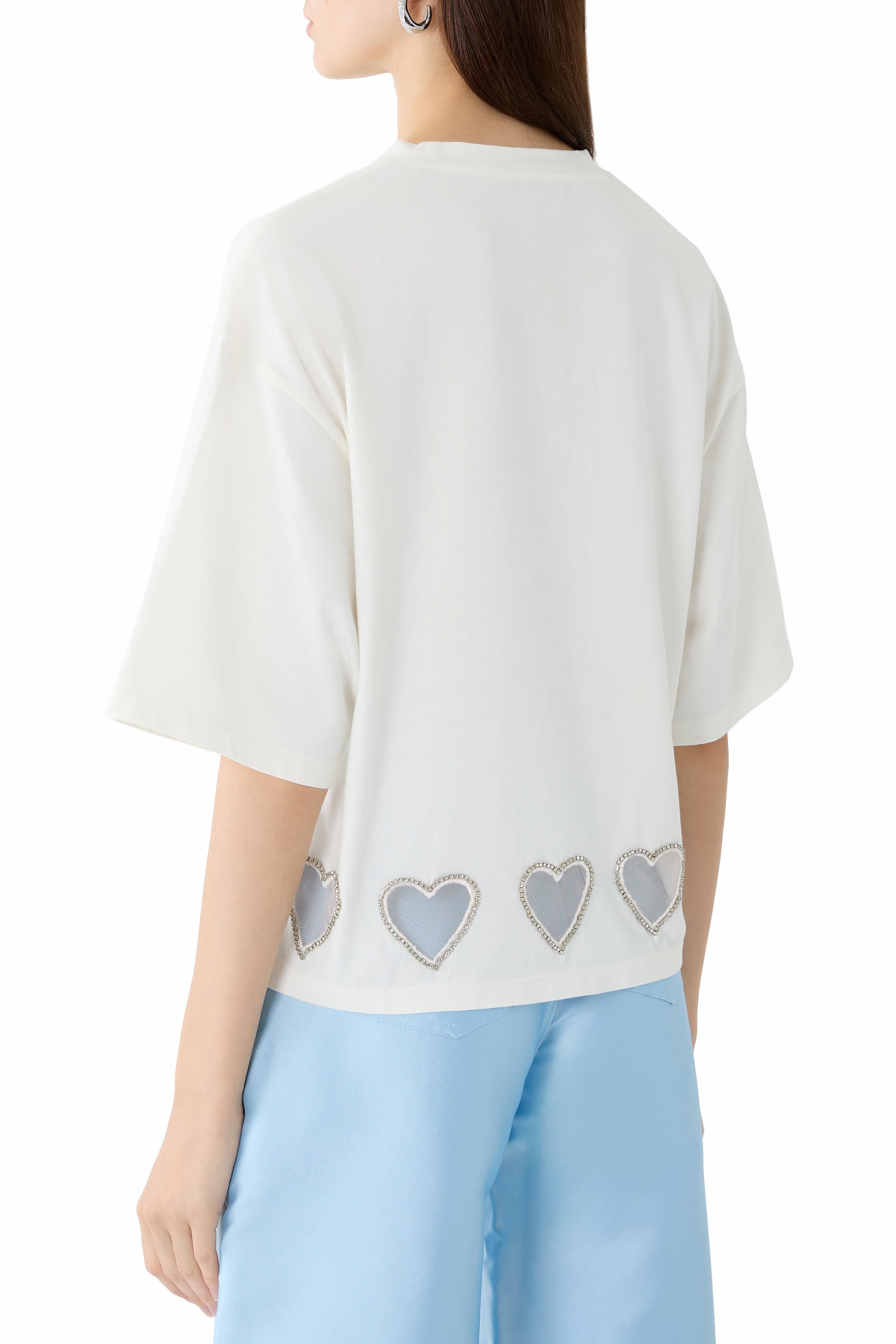 Evan Oversized Crop T-Shirt 