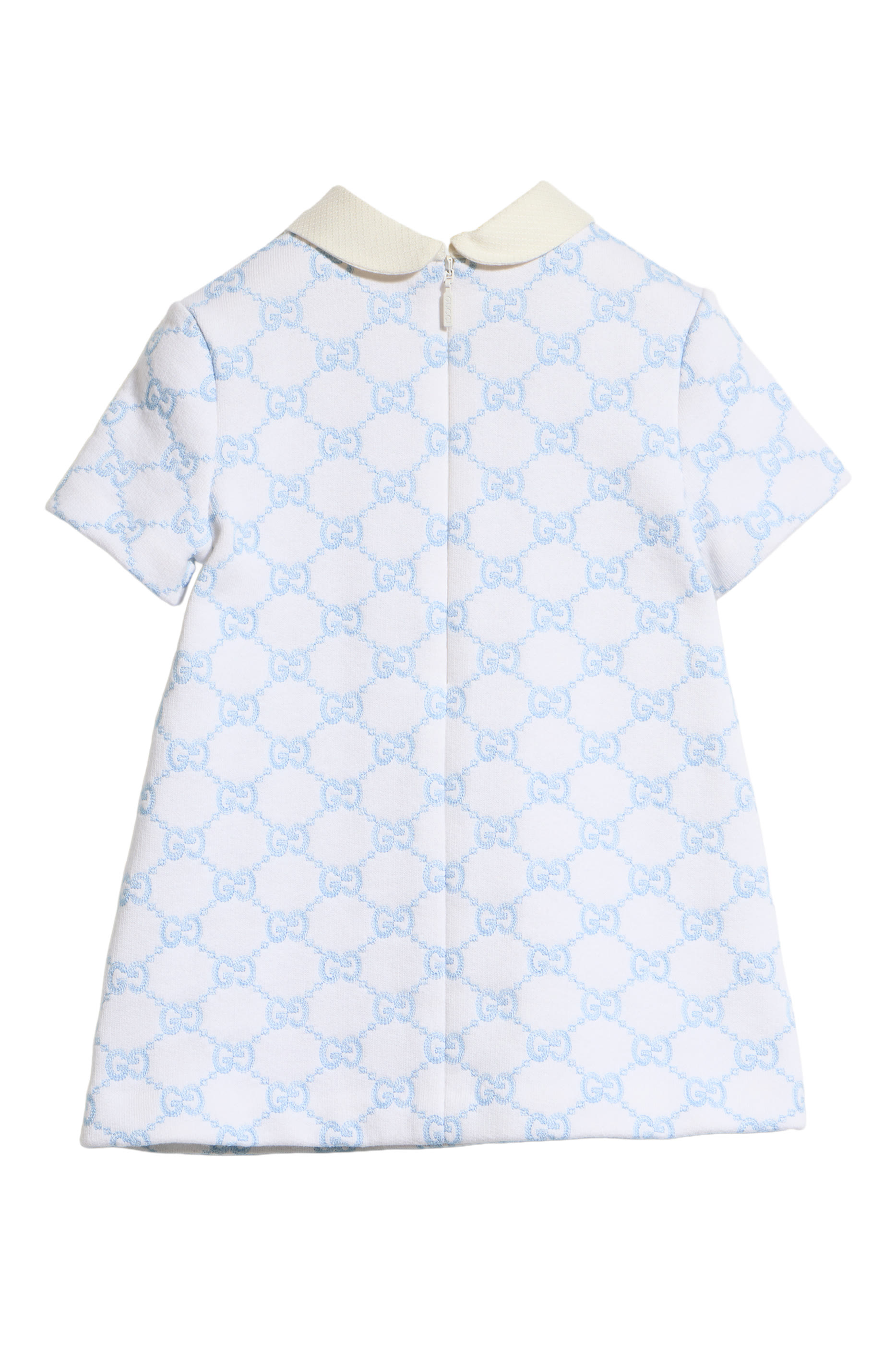 Kids Embroidered Cotton Jersey Dress