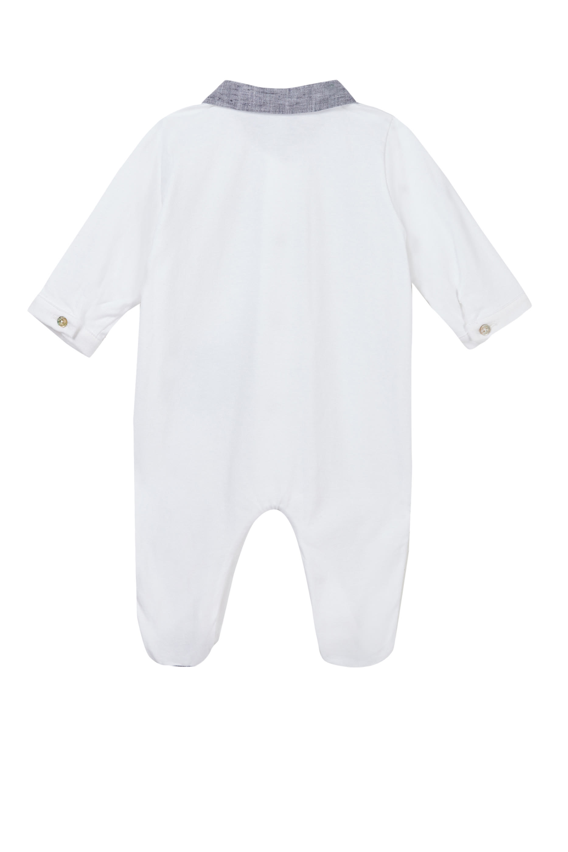 Kids Collar Color Contrast Pajama