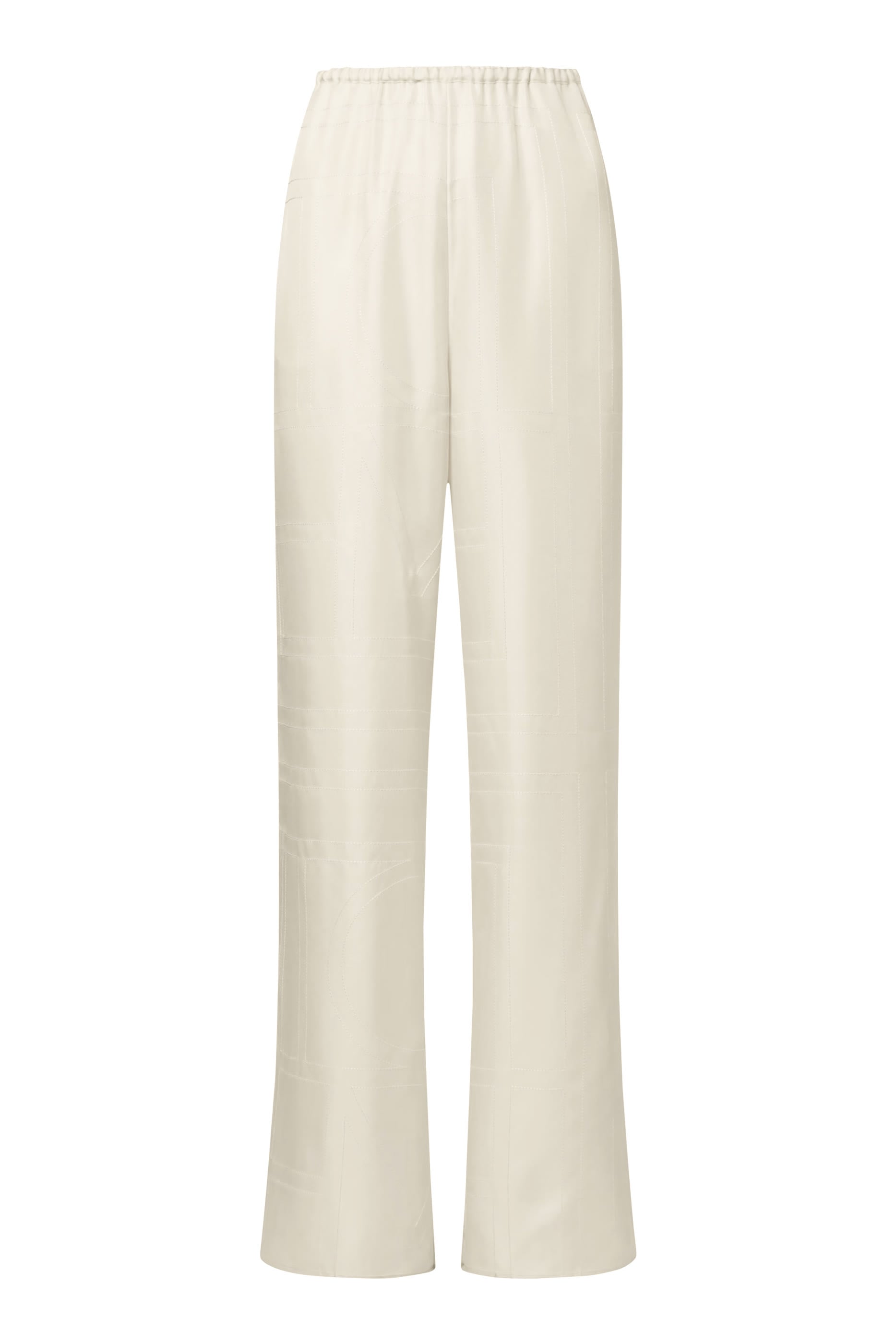 Monogram Flannel Pajama Bottoms