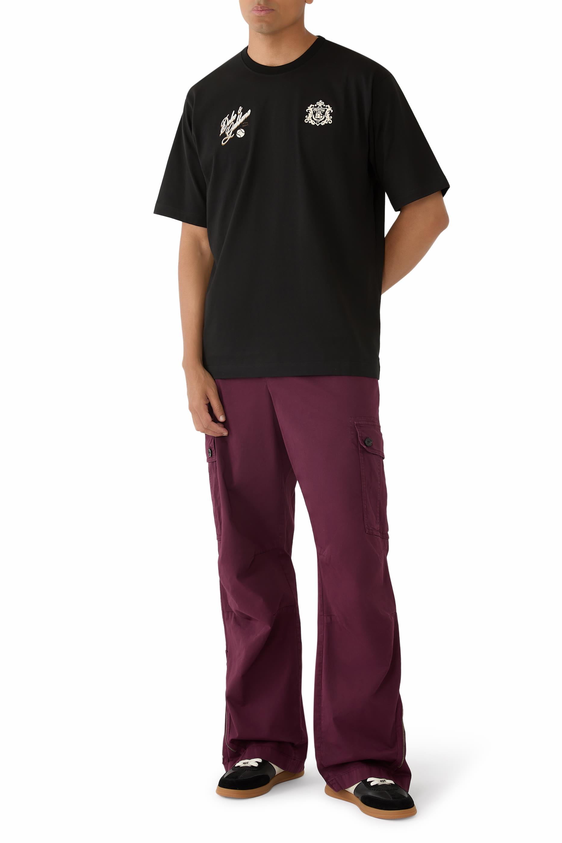 Logo Multiple-Pocket Trousers