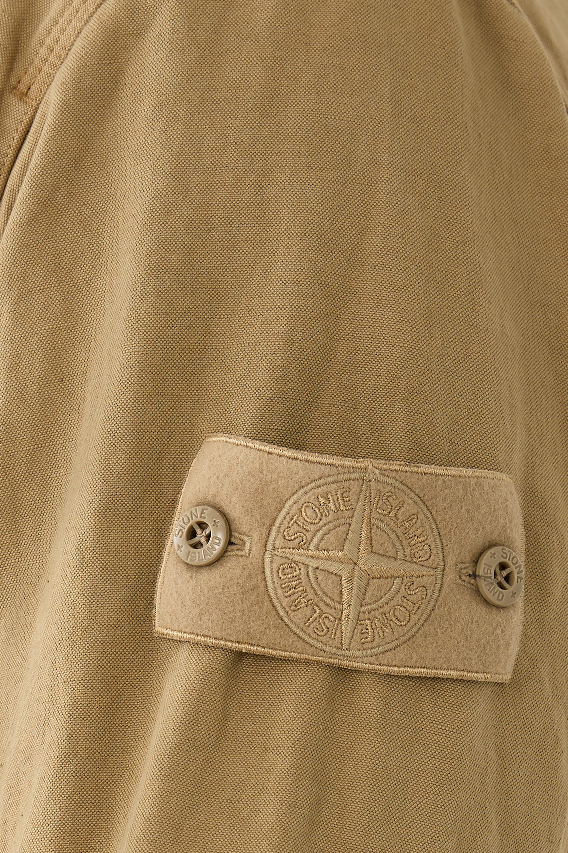 Logo Button Fastening Overshirt