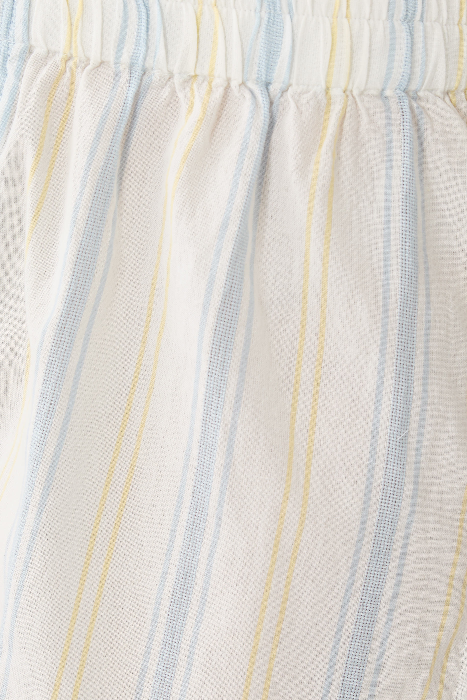  Organic Cotton Stripe Relaxed Boxer Shorts