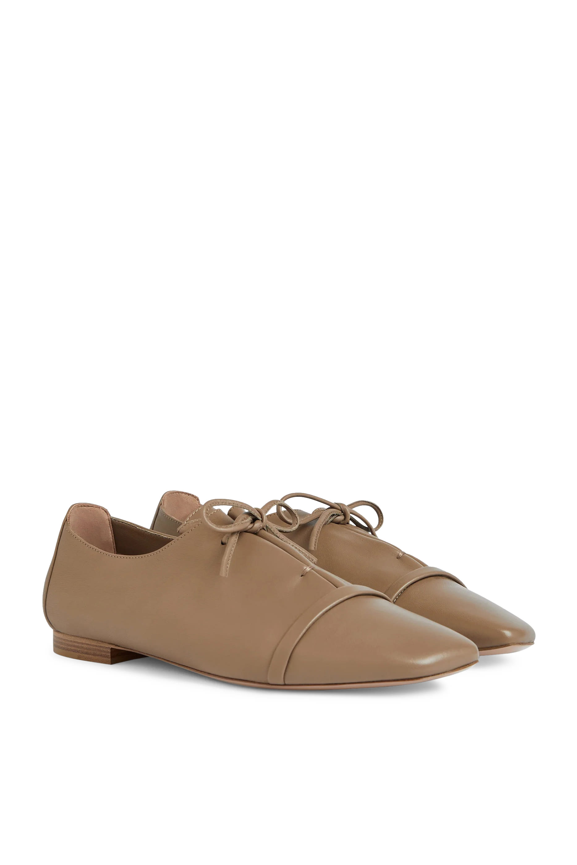 Jean Leather Flats