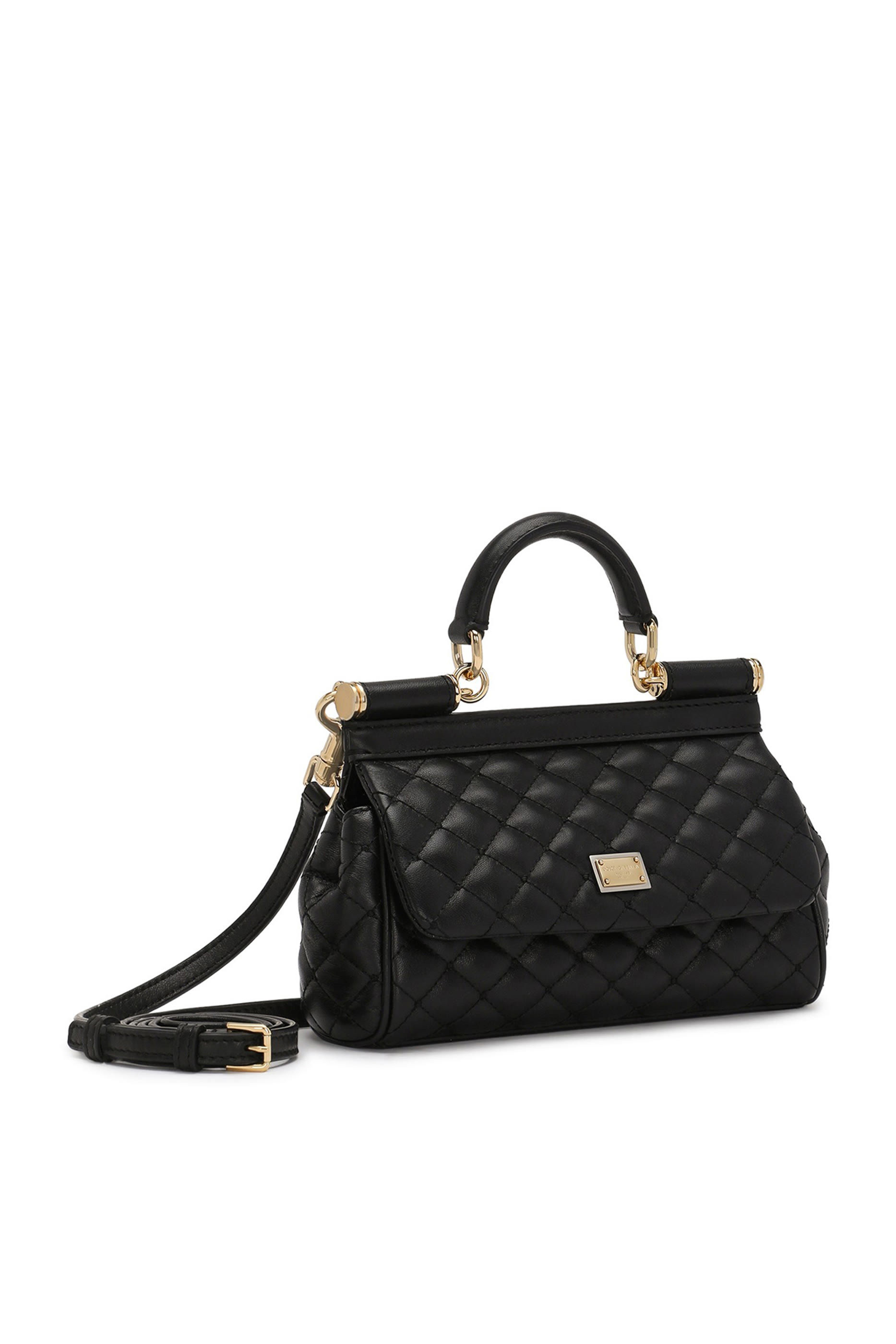 Small Quilted Nappa Leather Sicily Handbag
