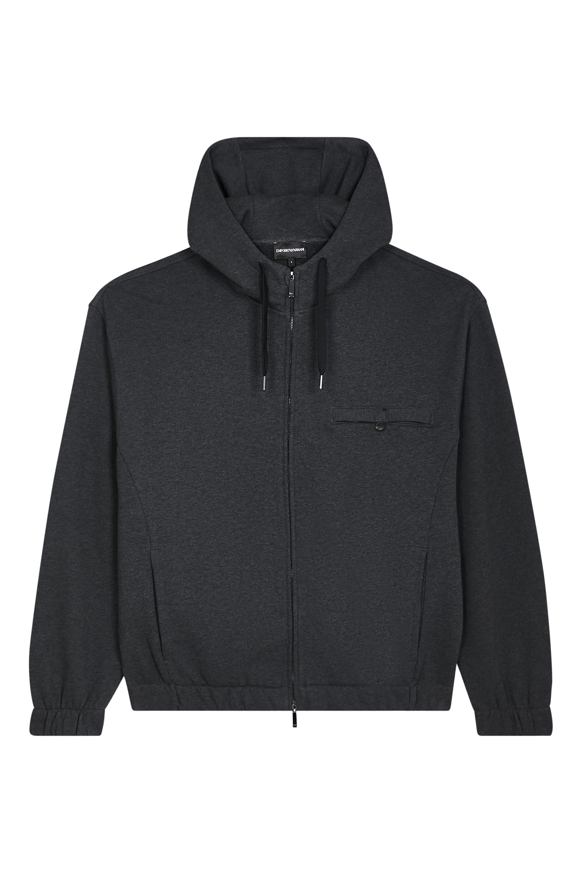 EA Text Back Detail Hooded Sweatshirt