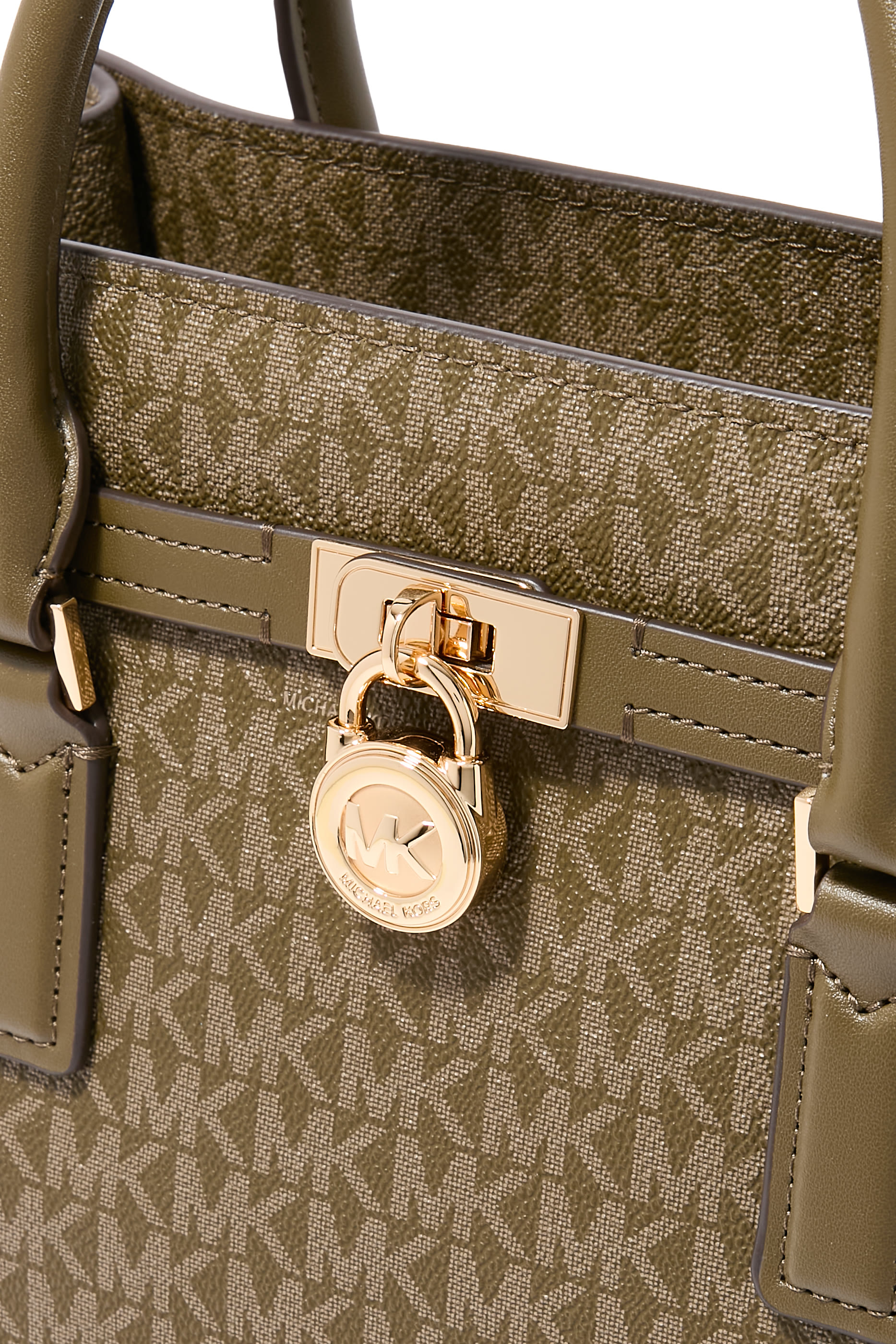 Hamilton Moderne Small Handbag in Logo Print Canvas 