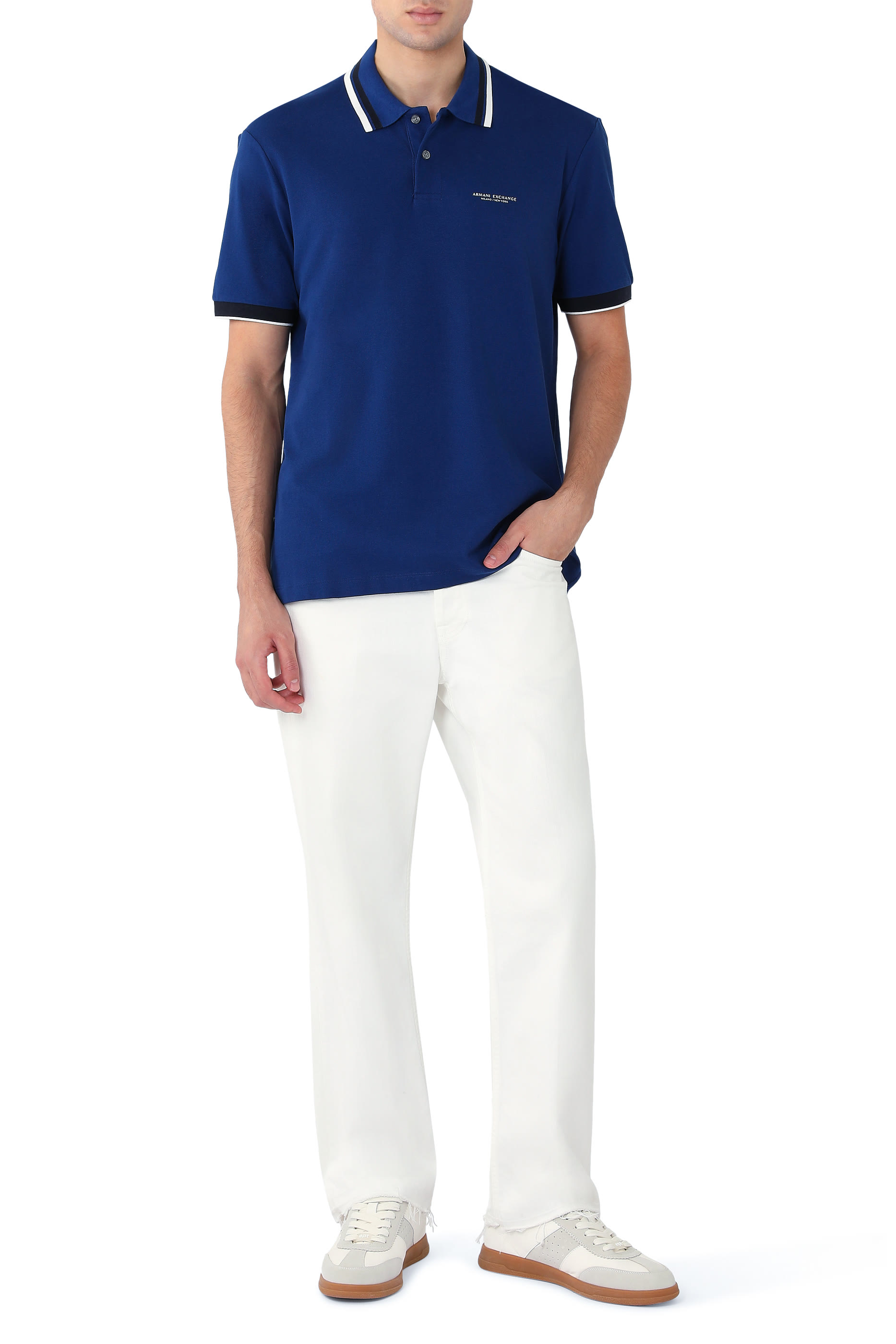 AX Logo Polo T-Shirt
