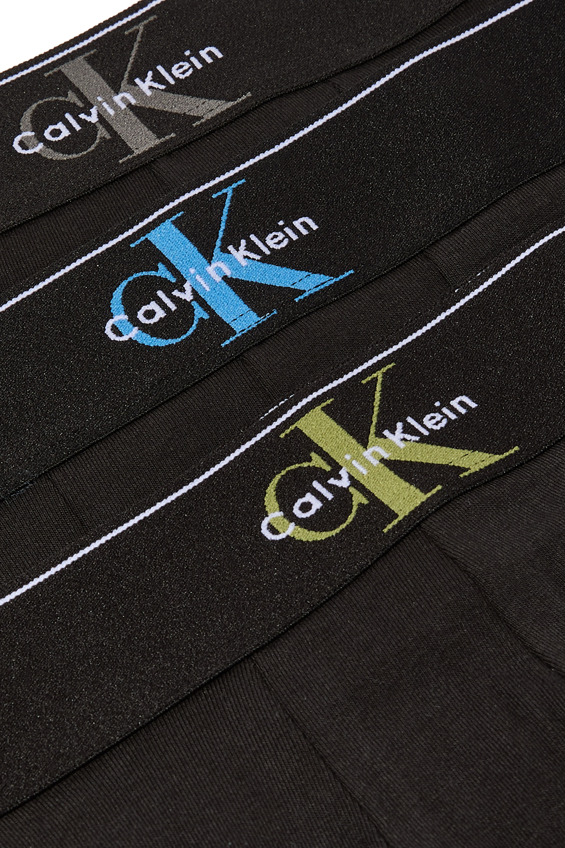Graphic Monogram Cotton Stretch Trunks, Set of 3