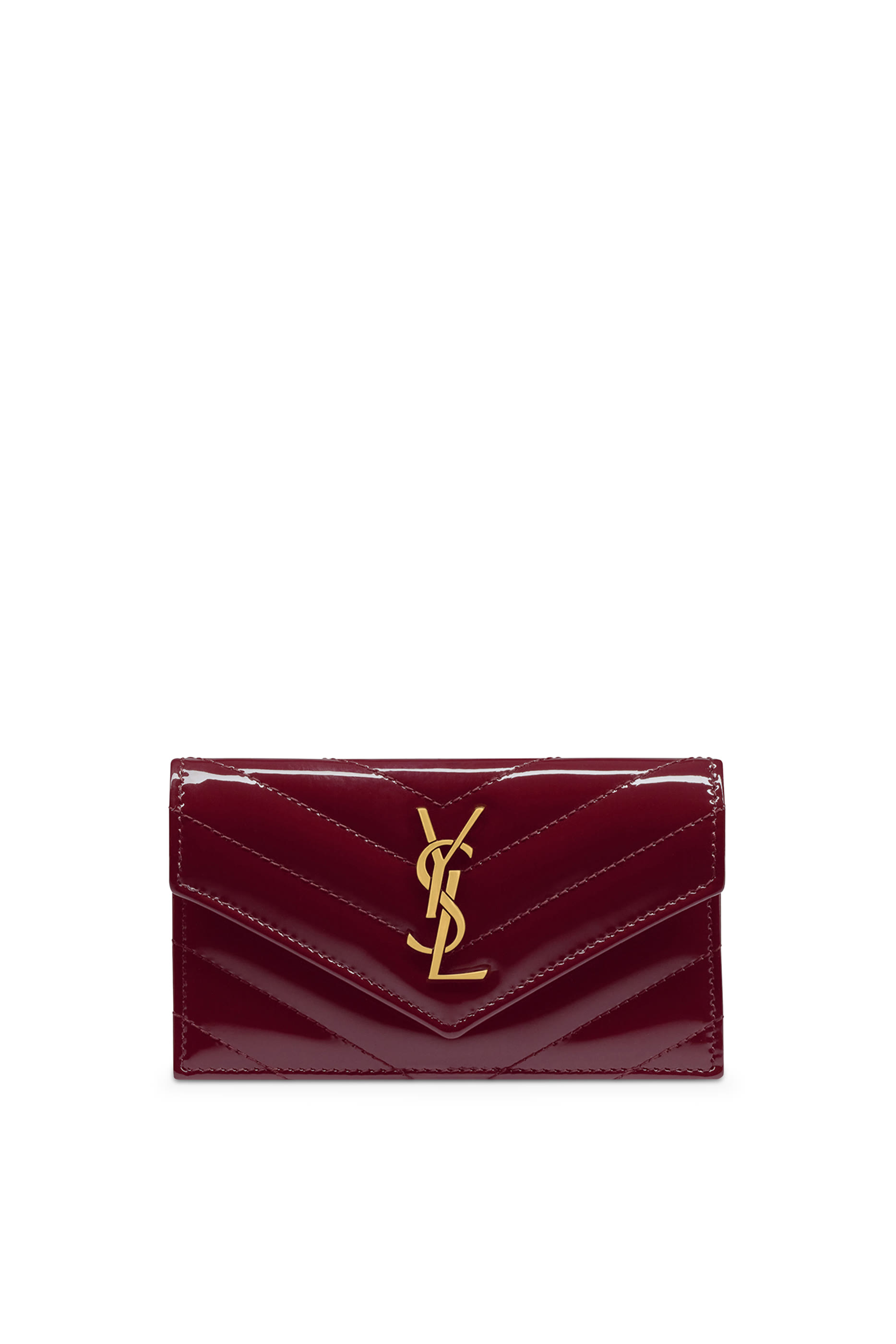 Fragments Zipped Credit Card Case with Flap