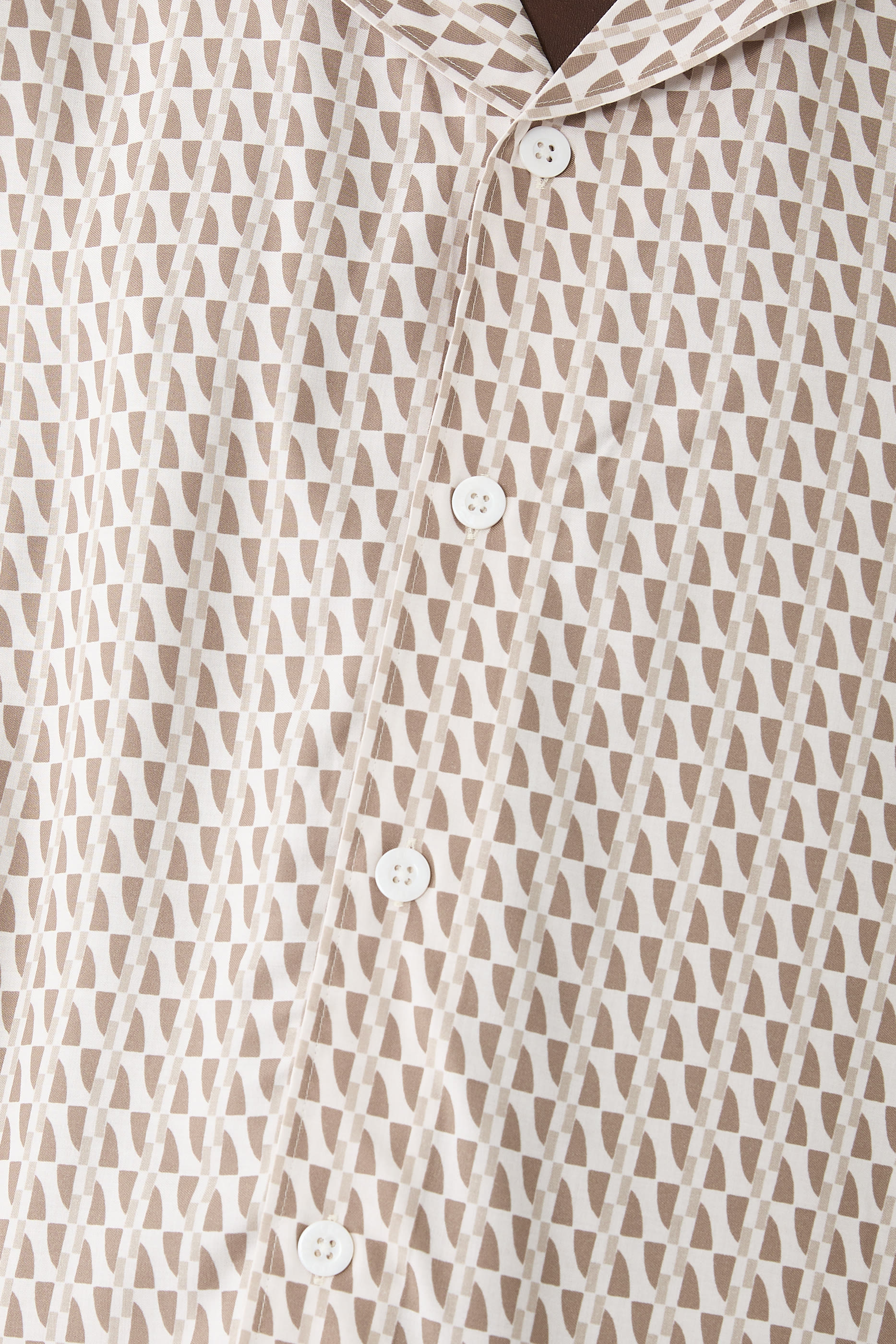 Galliano Border Shirt