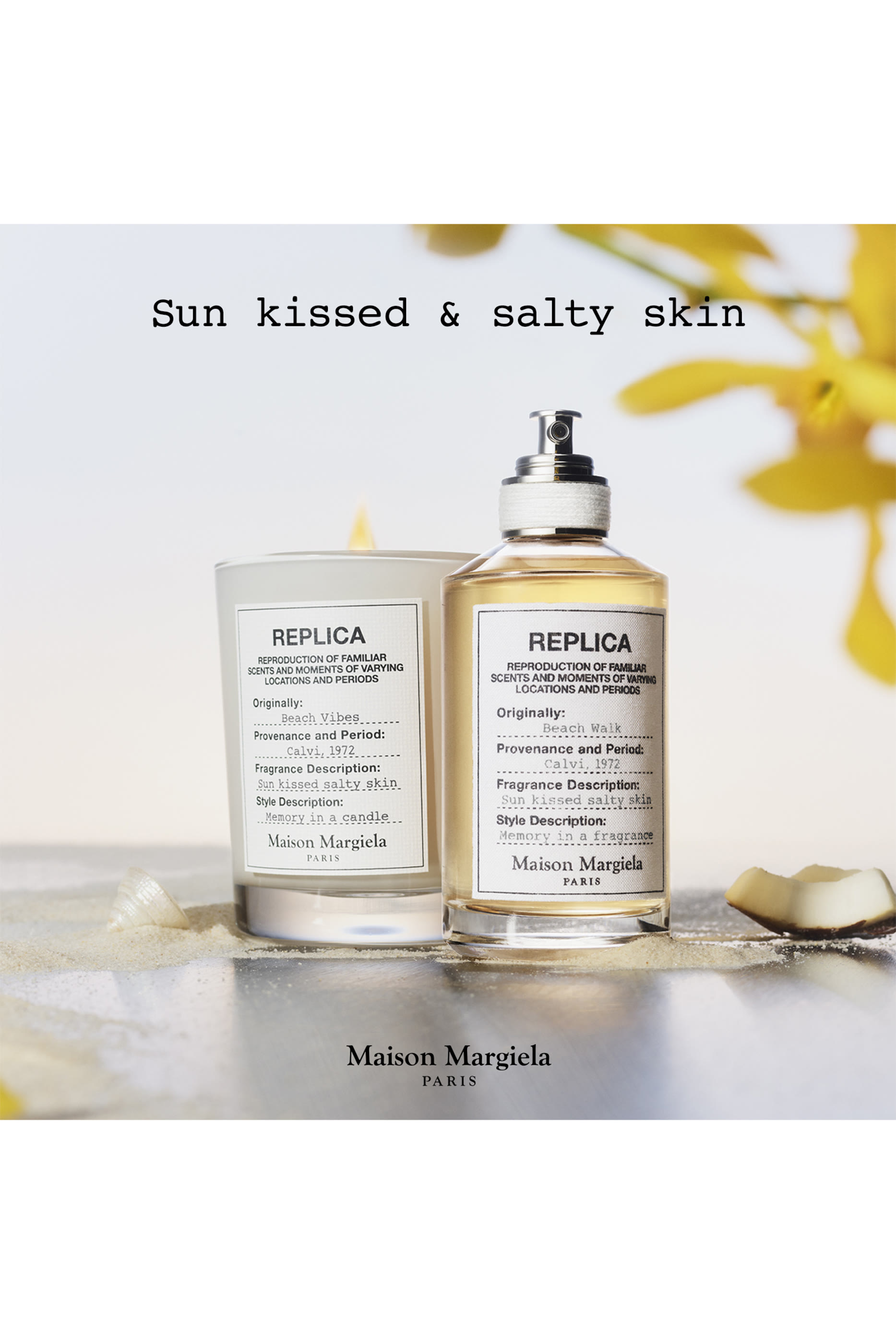 REPLICA Beach Vibes Scented Candle