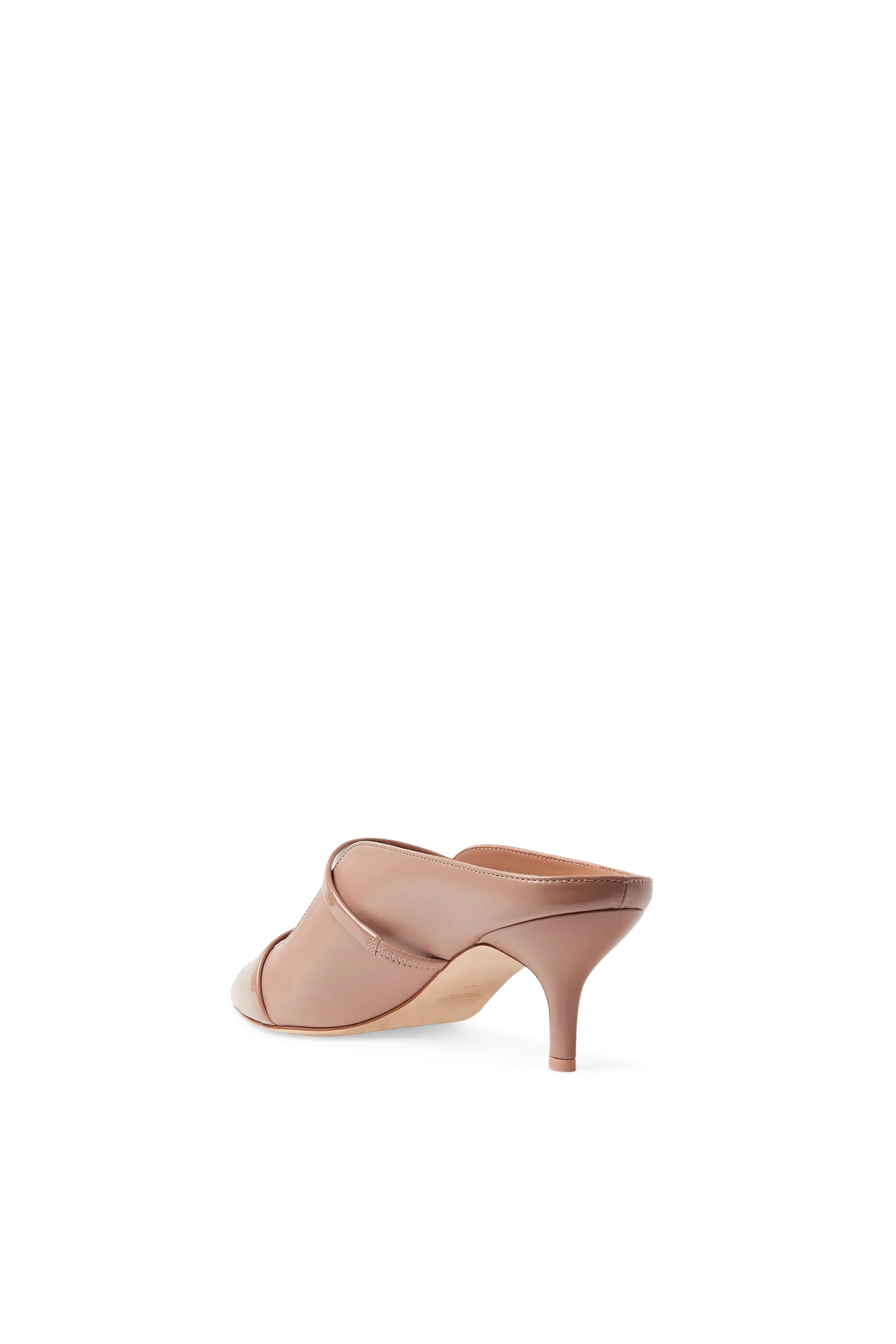 Maureen 45 Leather Kitten Mules 