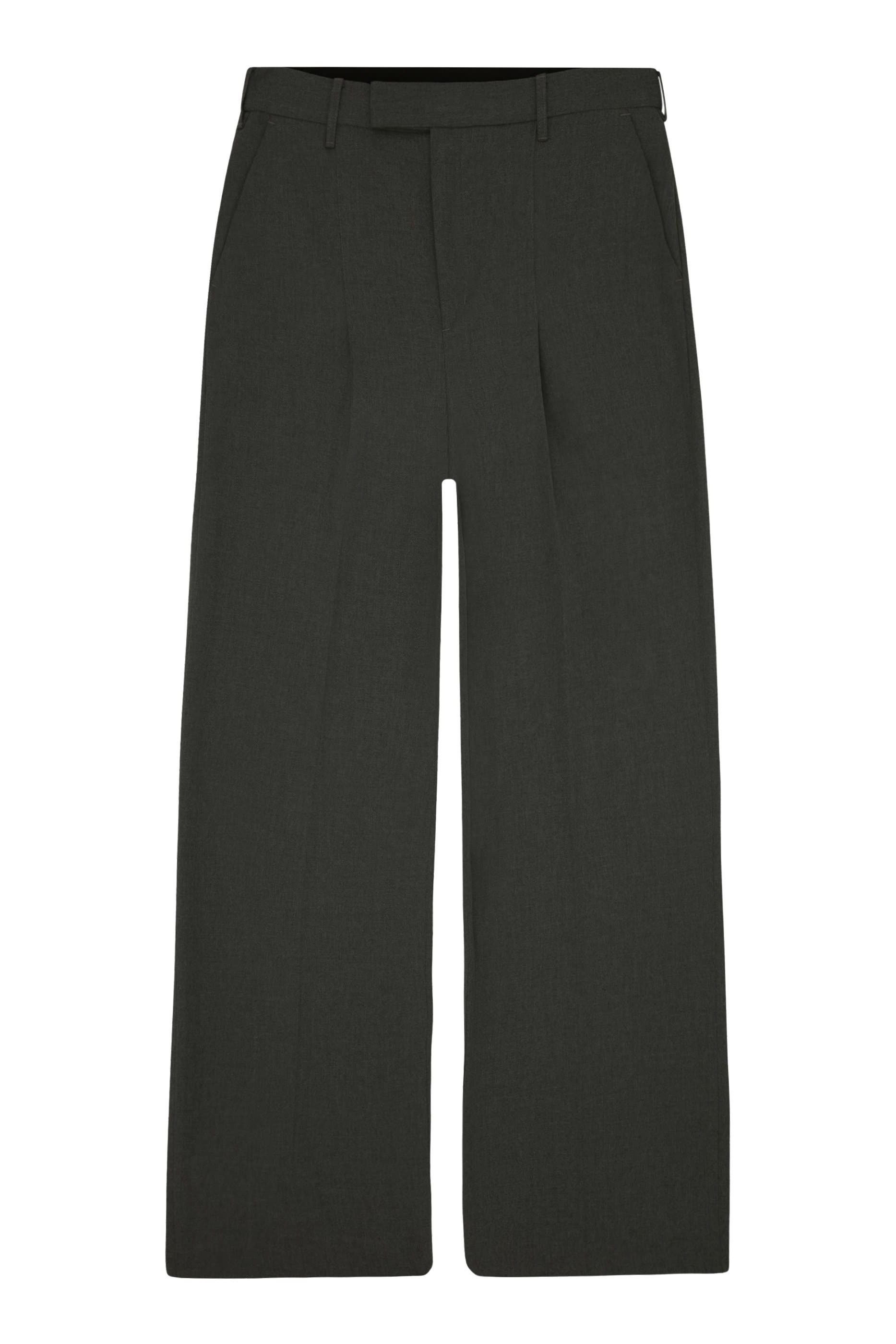 Tailored Wide-Leg Trousers
