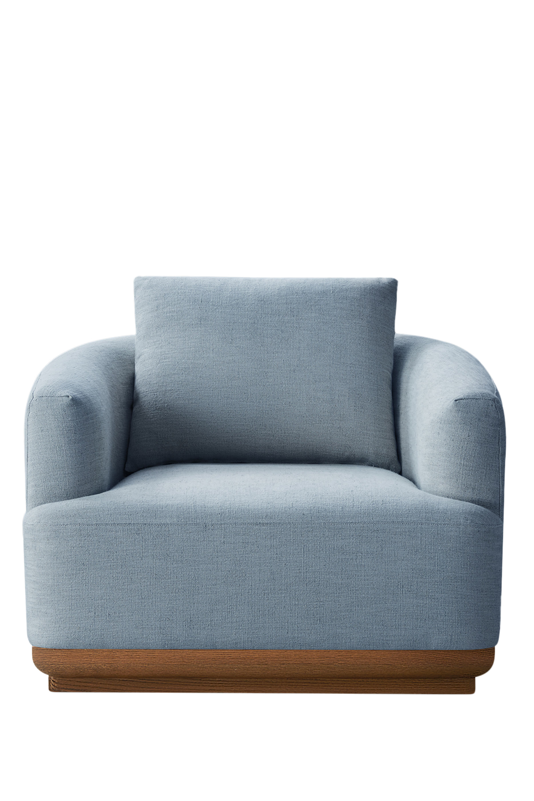 Scoop Swivel Armchair