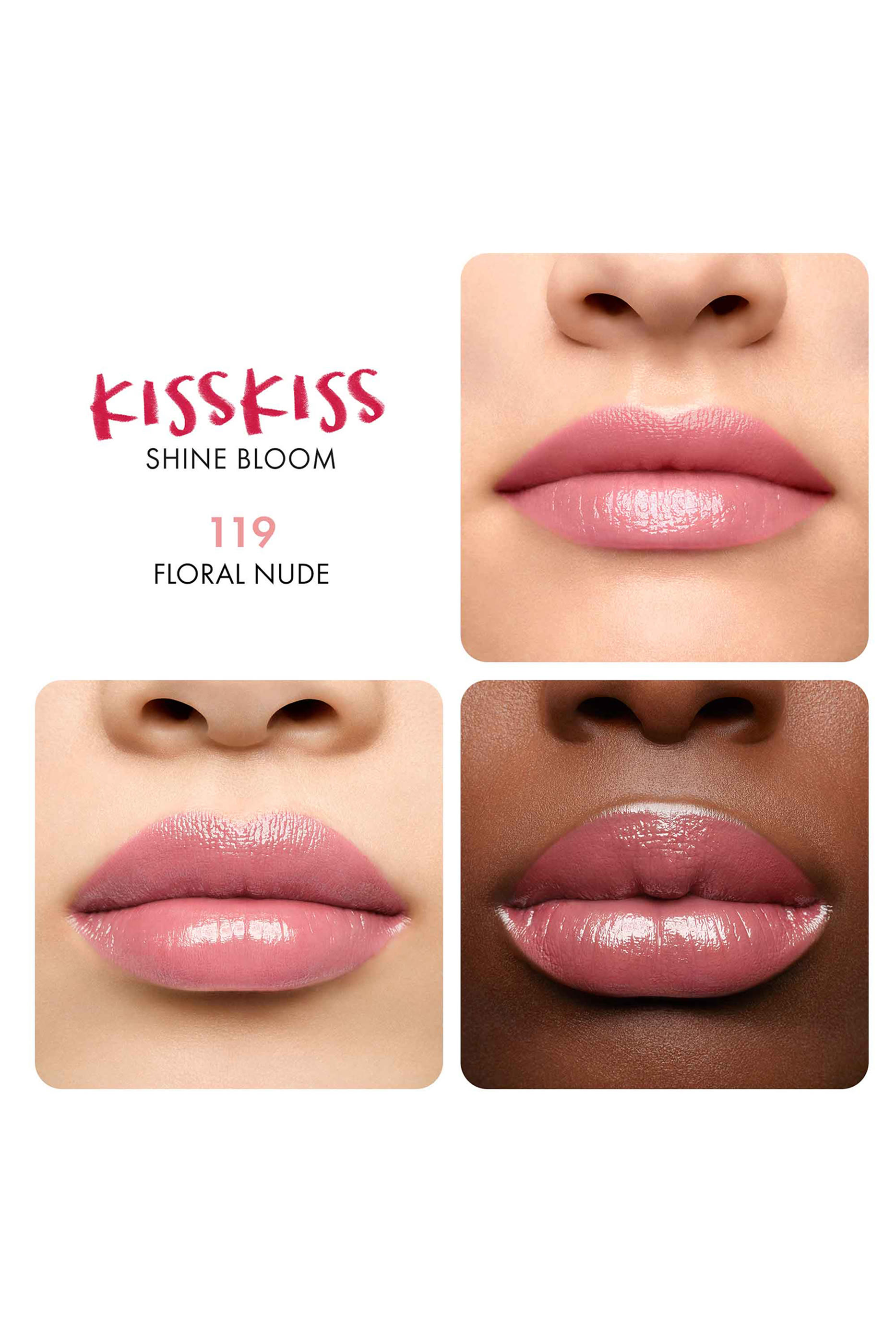 KissKiss Shine Bloom Lipstick, 3.2g